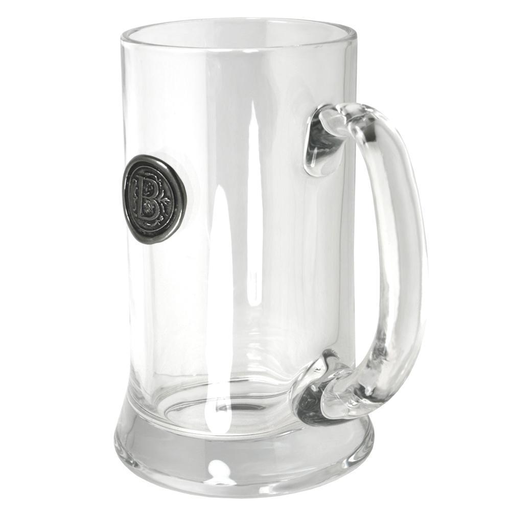 1 Pint Glass Monogram Seal-Beer Glasses-Yester Home