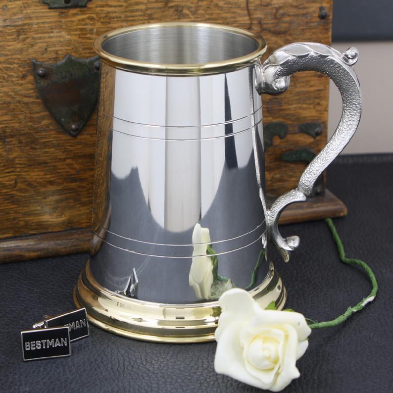 1 Pint Pewter Tankard-Tankards-Yester Home