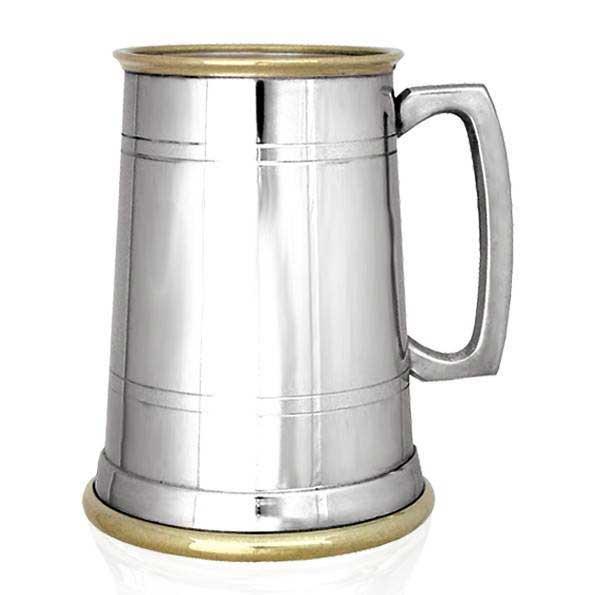 1 Pint Pewter Tankard-Tankards-Yester Home