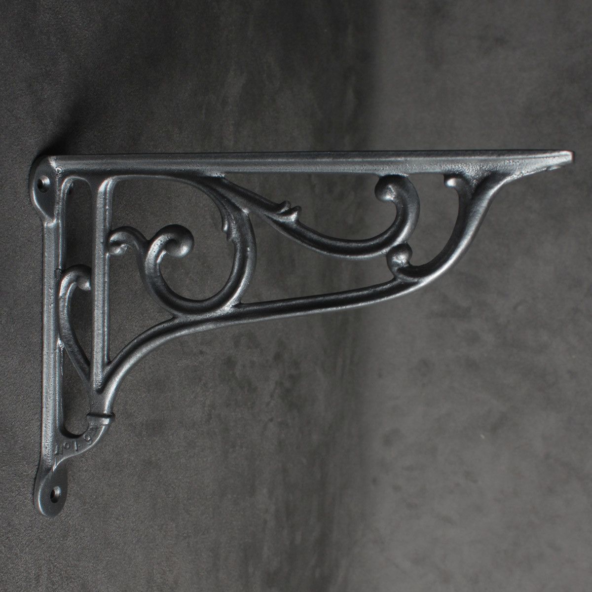 10 Inch Victorian Scroll Cast Iron Shelf Bracket-9 - 10" Shelf Brackets-Yester Home