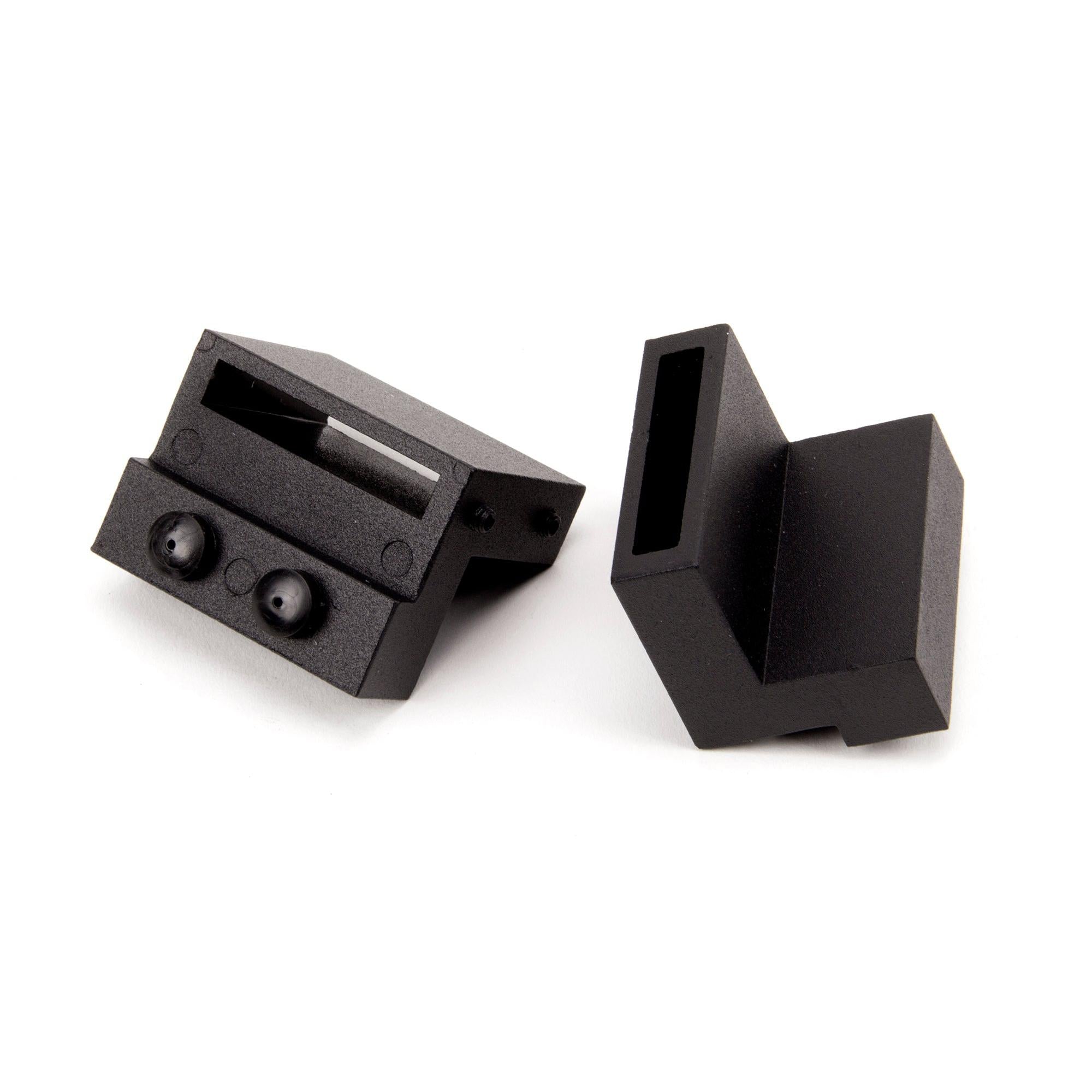100kg Black (Top Mount) Sliding Door Hardware Kit (2m Track) | From The Anvil - Sliding Door Hardware - From The Anvil - Yester Home