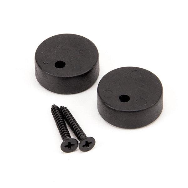 100kg Black (Top Mount) Sliding Door Hardware Kit (2m Track) | From The Anvil-Sliding Door Hardware-Yester Home