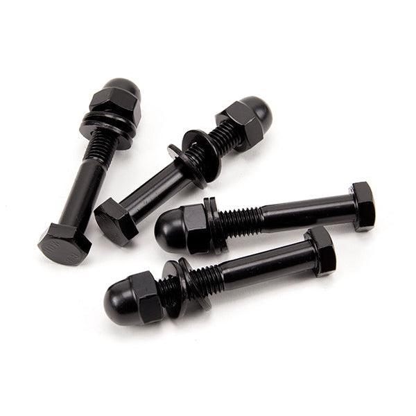 100kg Black (Top Mount) Sliding Door Hardware Kit (2m Track) | From The Anvil-Sliding Door Hardware-Yester Home