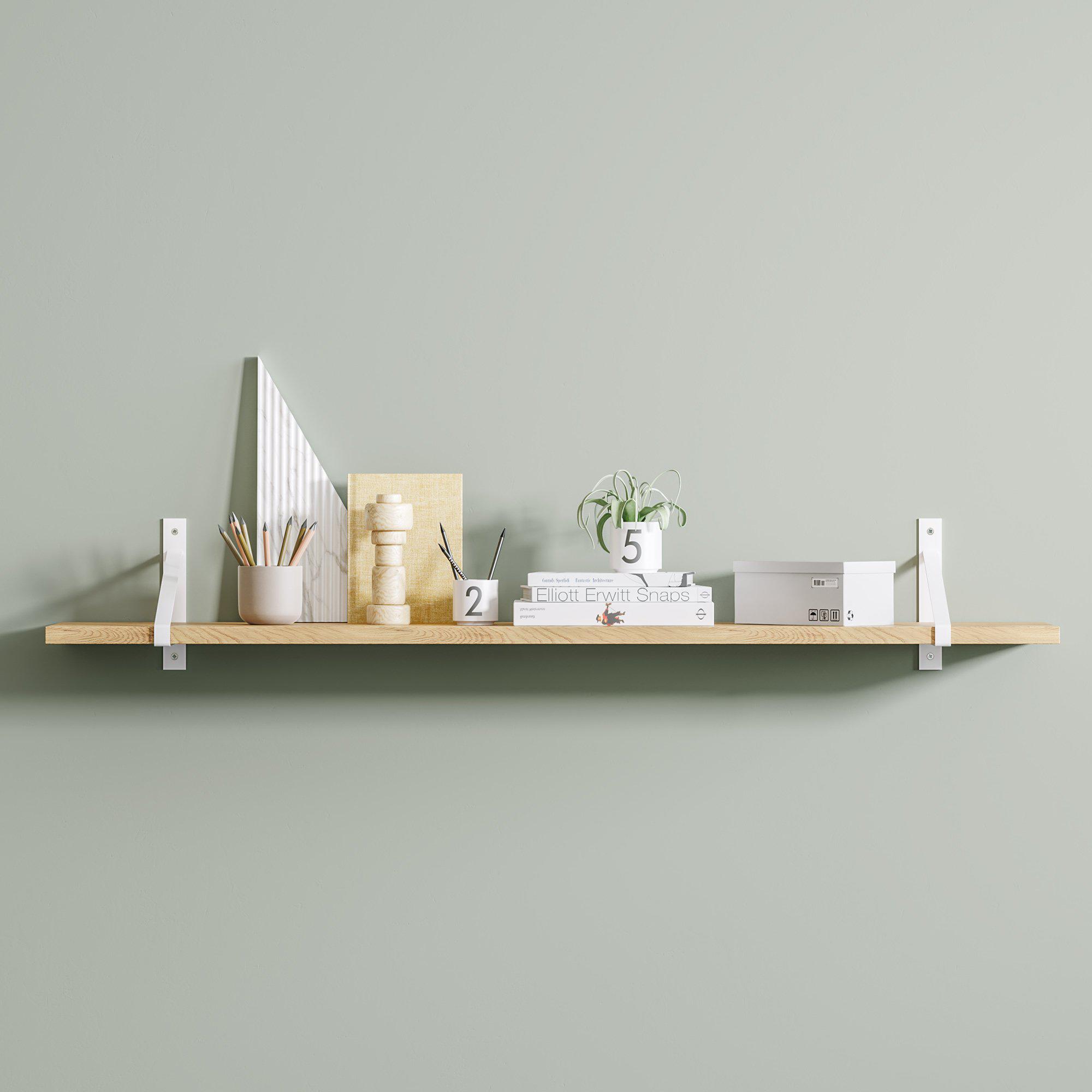 2 x Foundry Shelf Brackets-7 - 8" Shelf Brackets-Yester Home