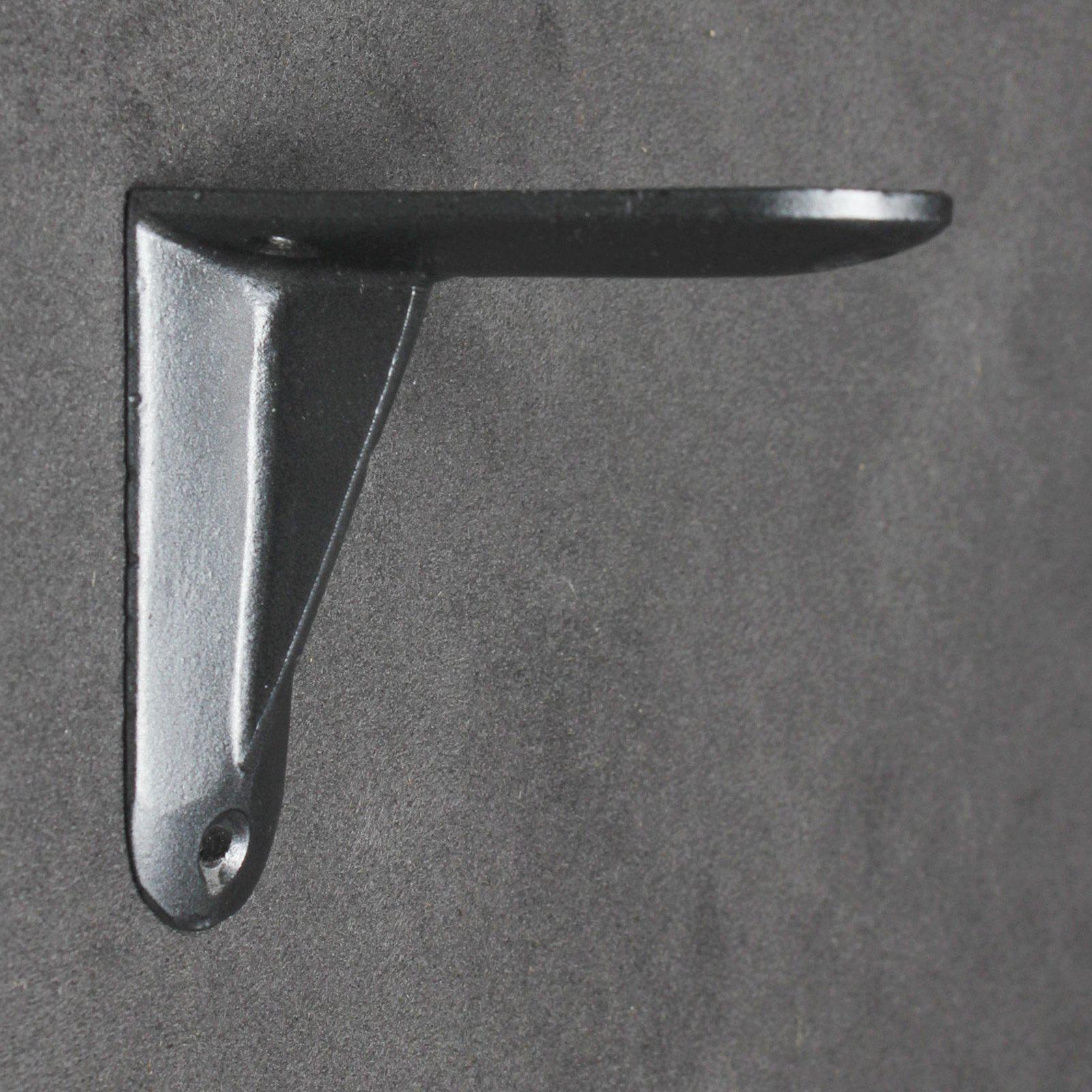 4 Inch Classic Cast Iron Shelf Bracket-4 - 6" Shelf Brackets-Yester Home