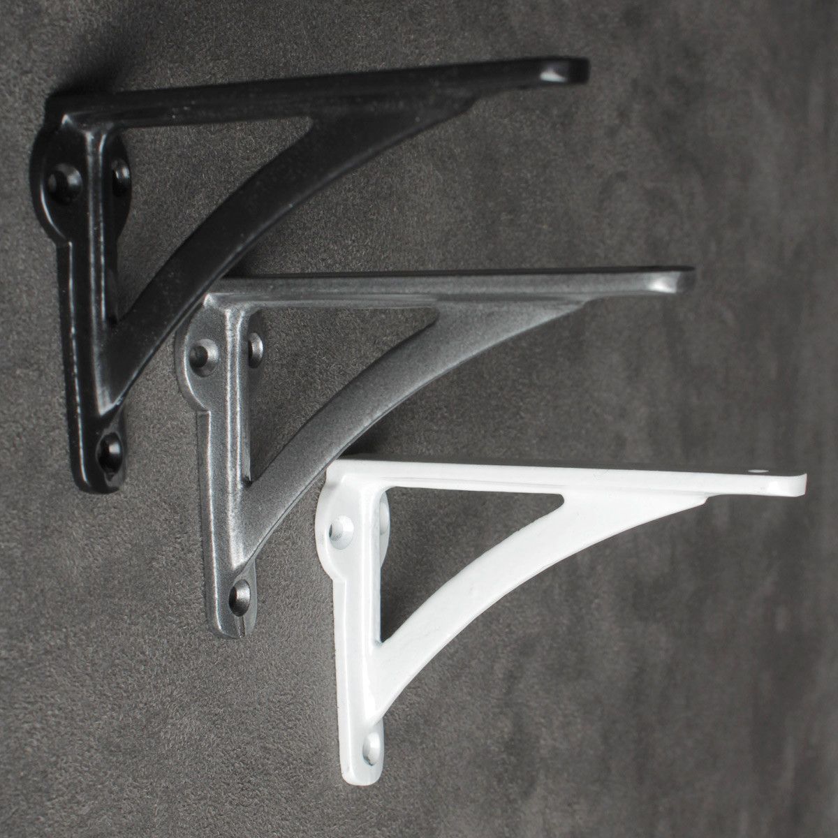 4.5 Inch Ironbridge Cast Iron Shelf Bracket-4 - 6" Shelf Brackets-Yester Home