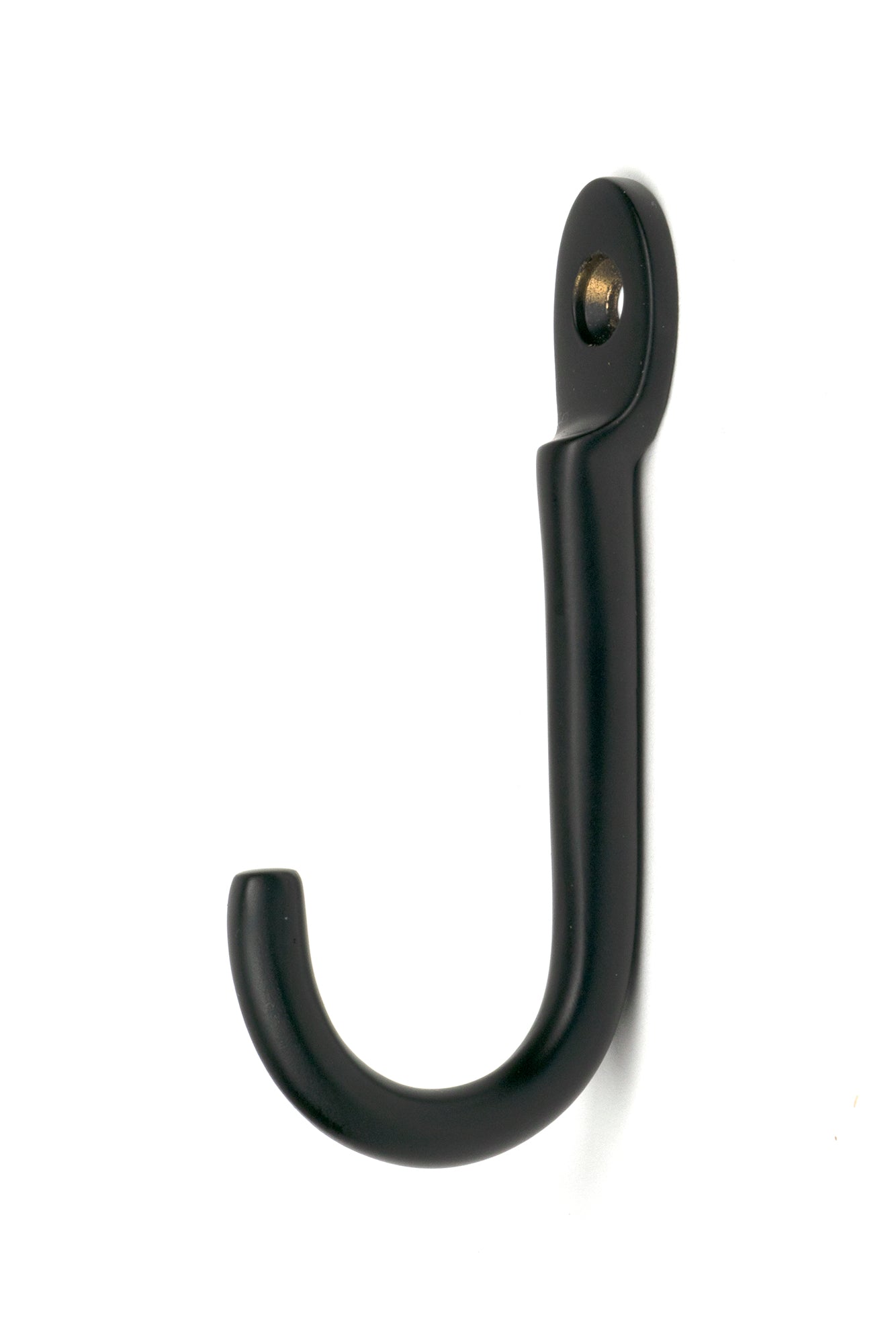 Traditional Coat Hook - Matt Black