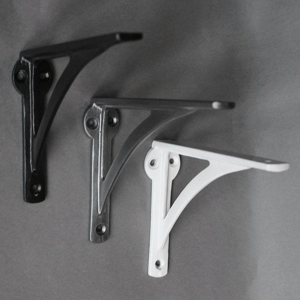 6 Inch Ironbridge Cast Iron Shelf Bracket-4 - 6" Shelf Brackets-Yester Home