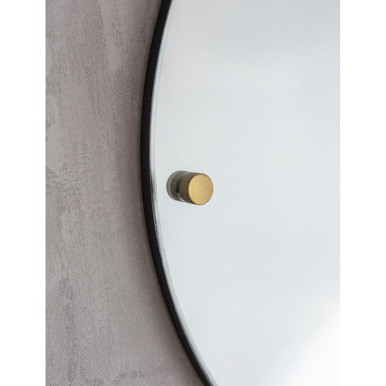 Adelphi Round Wall Mirror | Black-Mirrors-Yester Home
