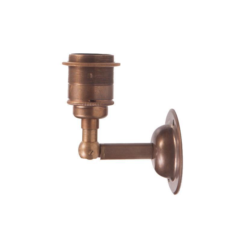 Adjustable Period Brass Wall Light-Wall Lights-Yester Home