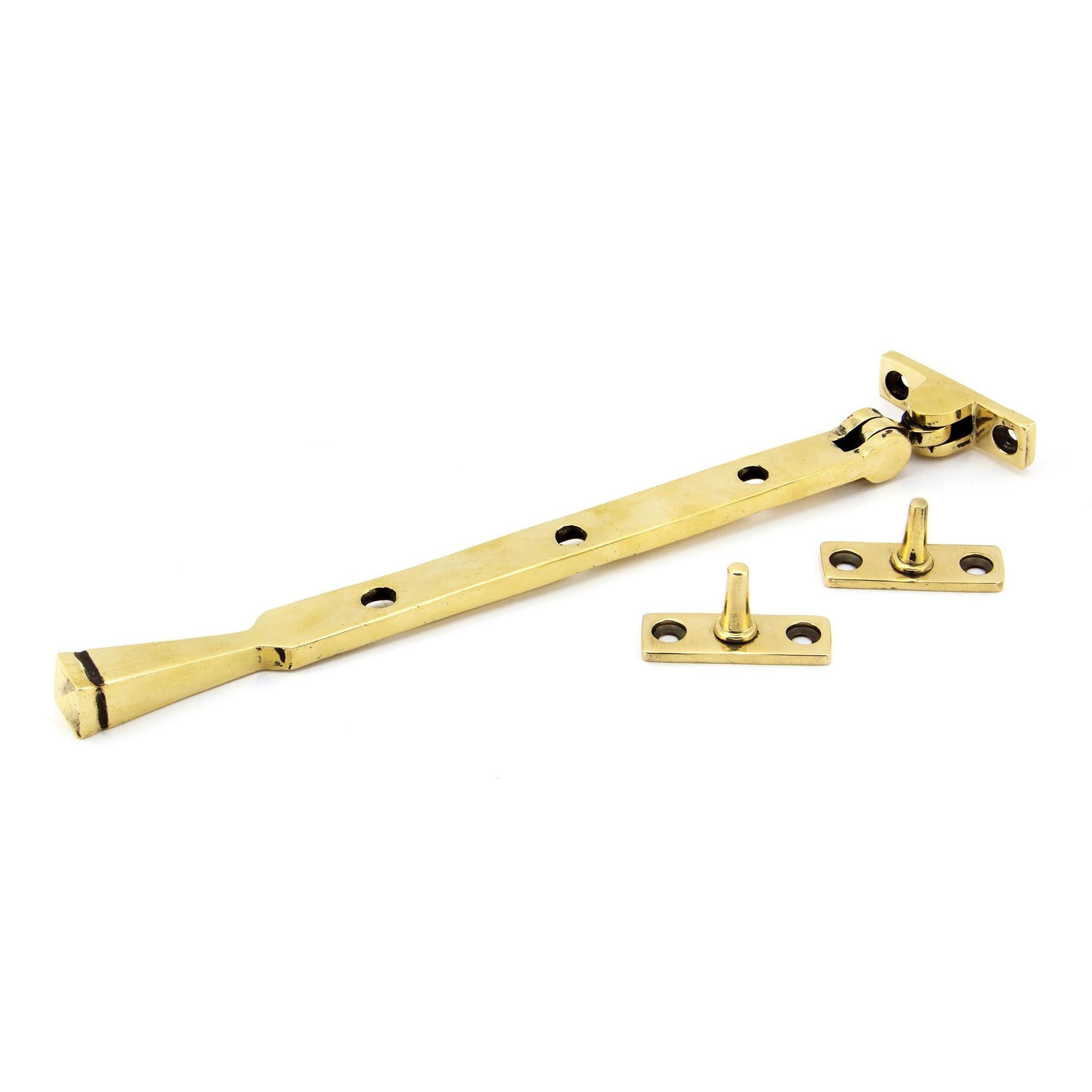 Aged Brass 10" Avon Stay | From The Anvil - Stays - From The Anvil - Yester Home
