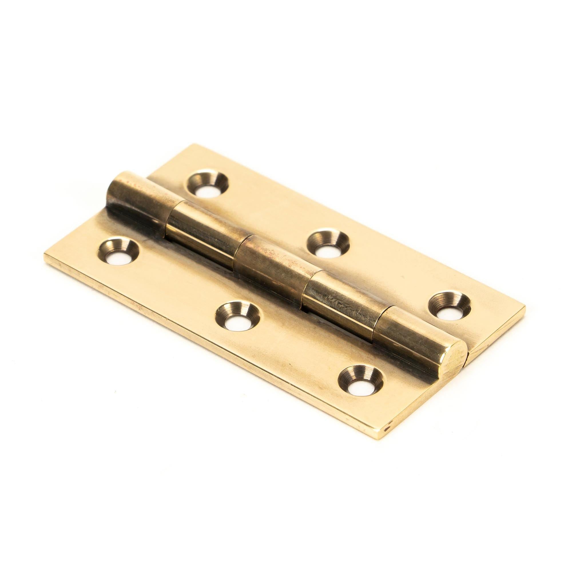 Aged Brass 2.5" Butt Hinge (pair) | From The Anvil - Butt Hinges - From The Anvil - Yester Home