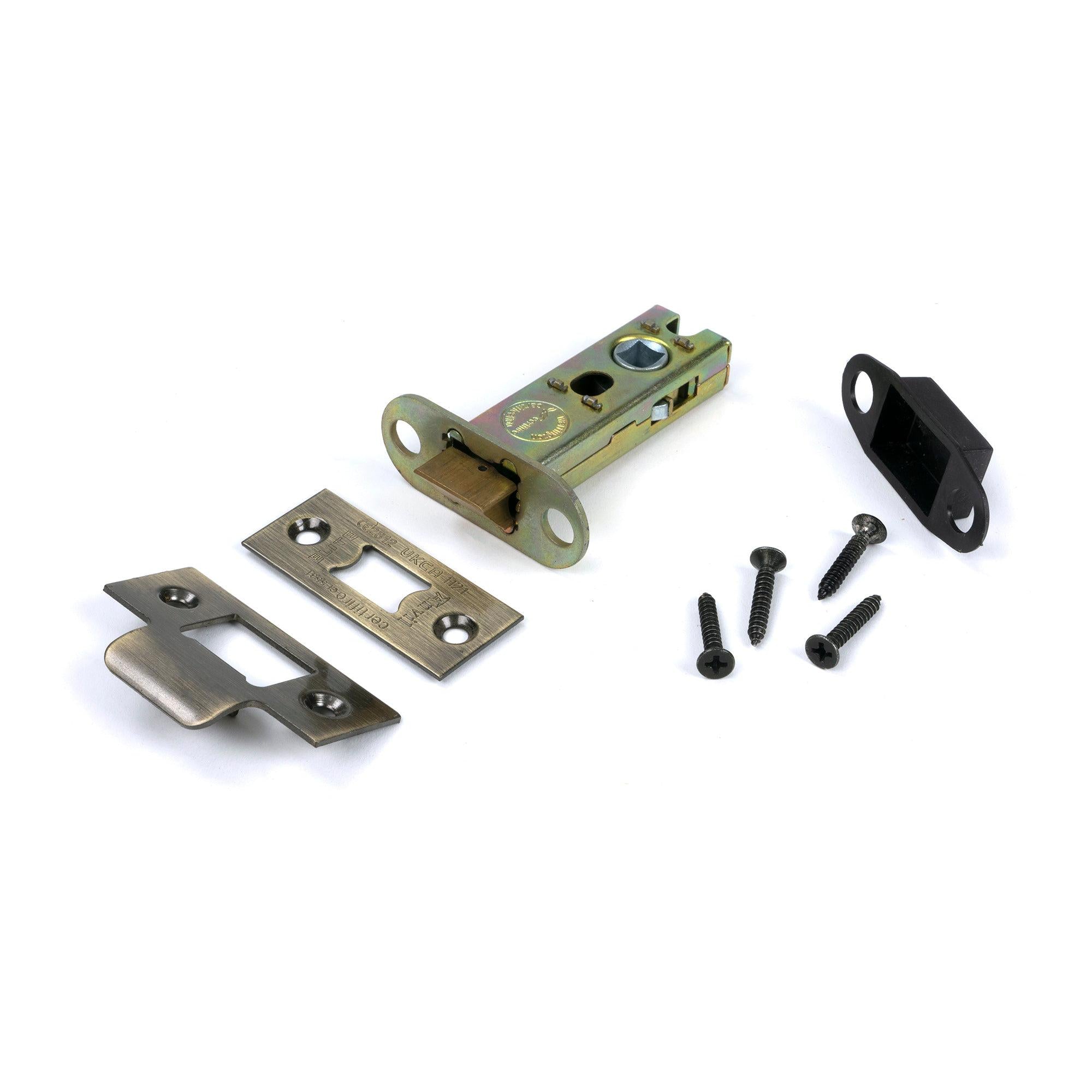 Aged Brass 3" Heavy Duty Latch - Latches - From The Anvil - Yester Home