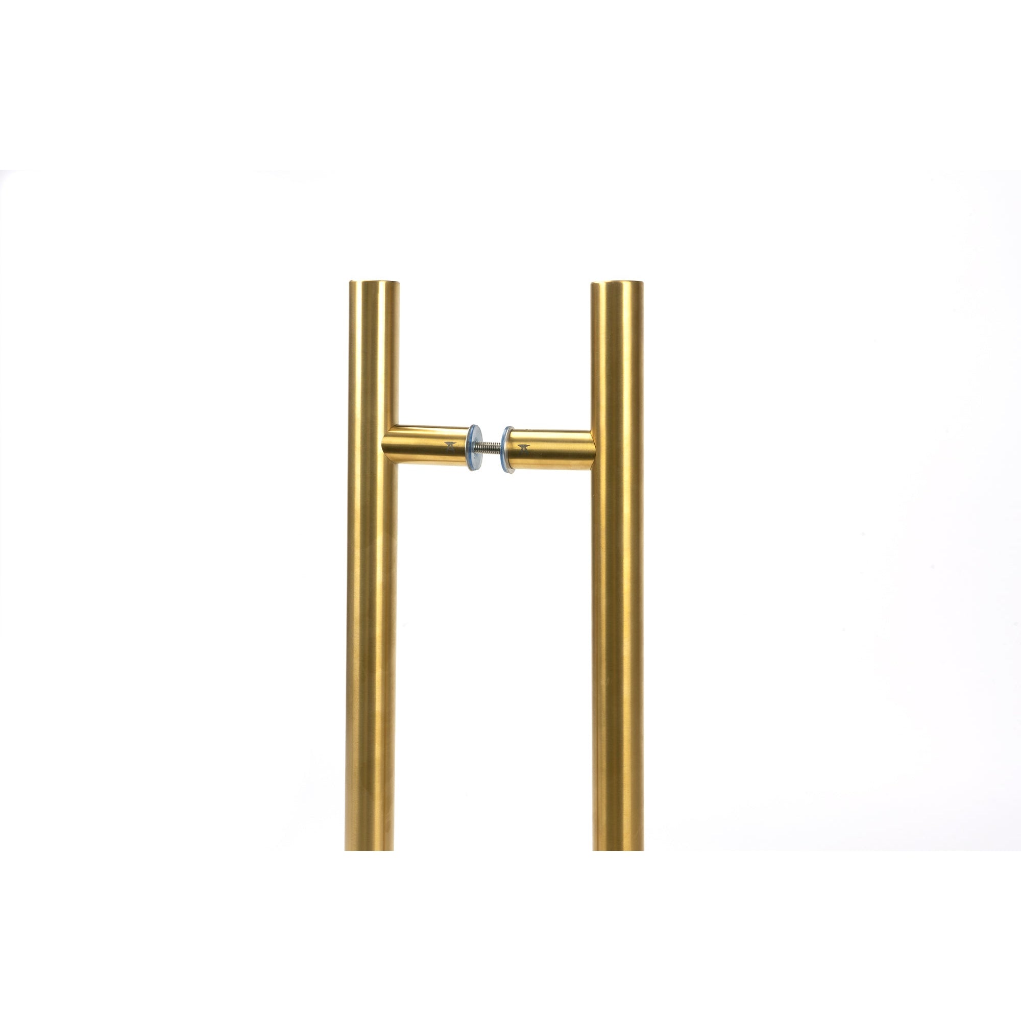 Aged Brass (316) 0.6m T Bar Handle B2B 32mm Ø | From The Anvil-Pull Handles-Yester Home