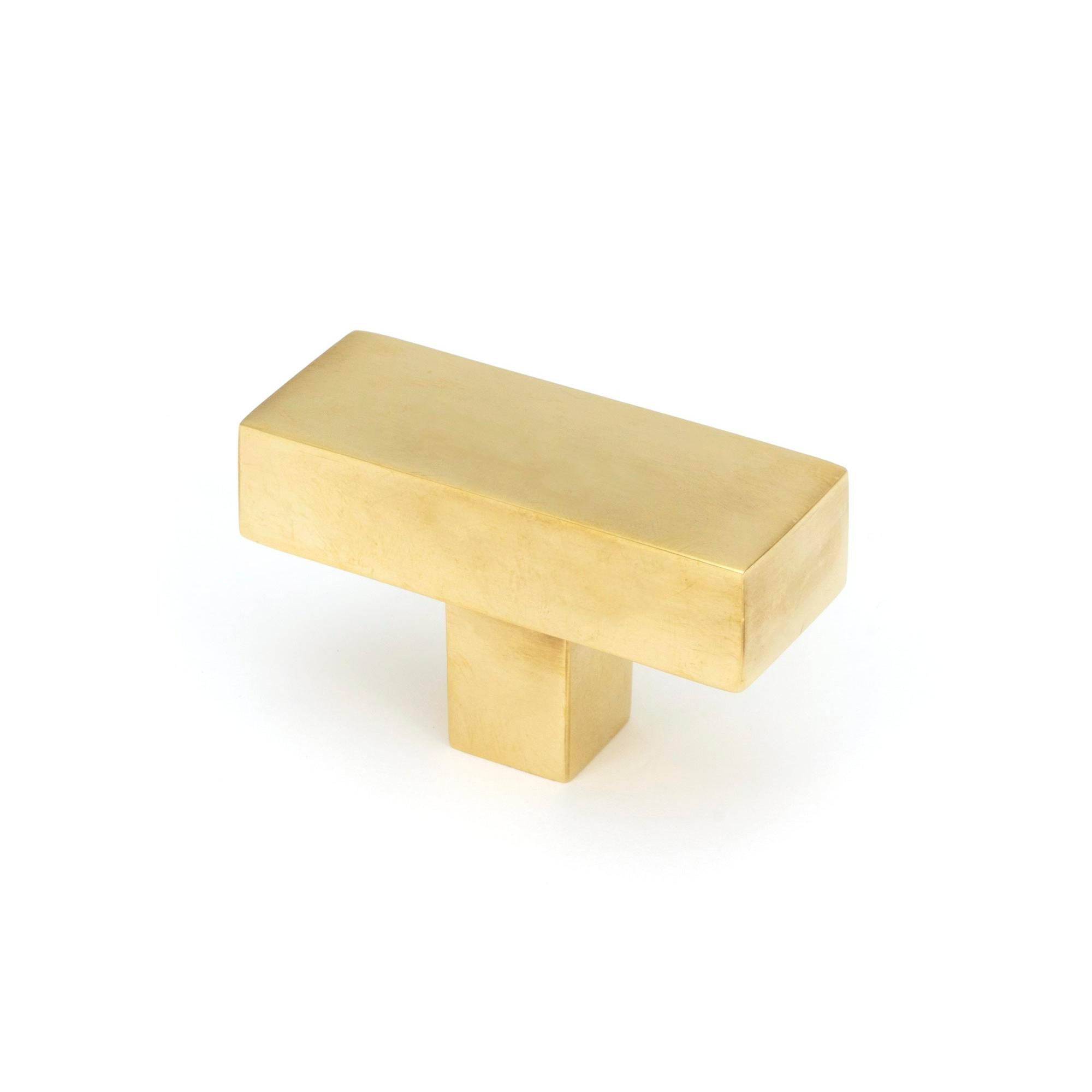 Aged Brass Albers T-Bar | From The Anvil - Cabinet Knobs - From The Anvil - Yester Home
