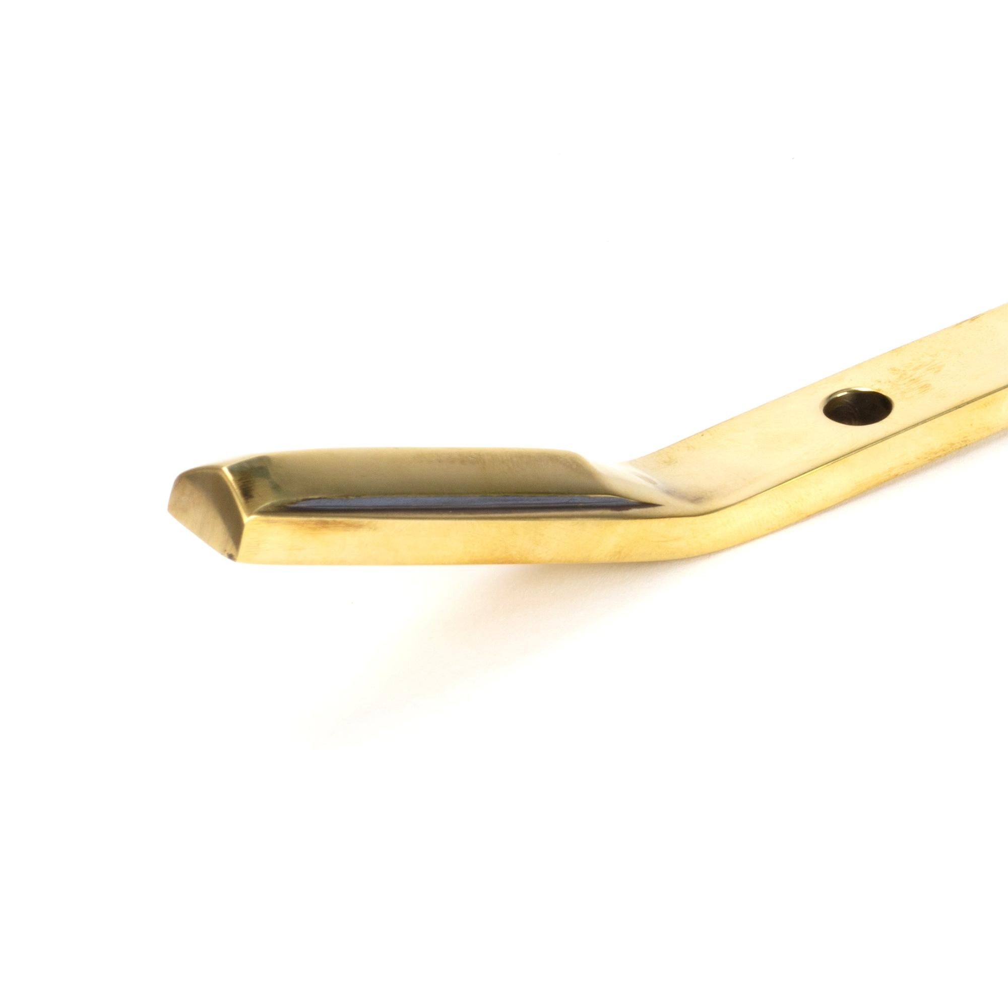 Aged Brass Art Deco 10" Stay - Stays - From The Anvil - Yester Home