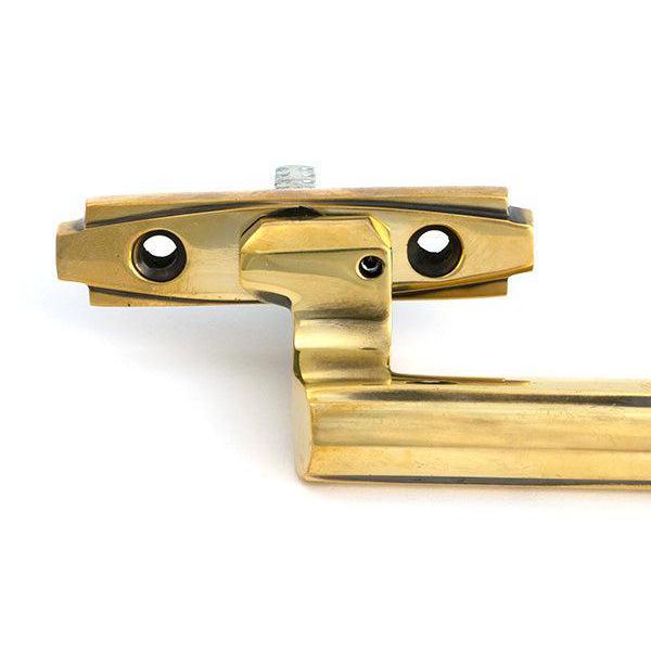 Aged Brass Art Deco Espag - LH - Espag. Fasteners - From The Anvil - Yester Home