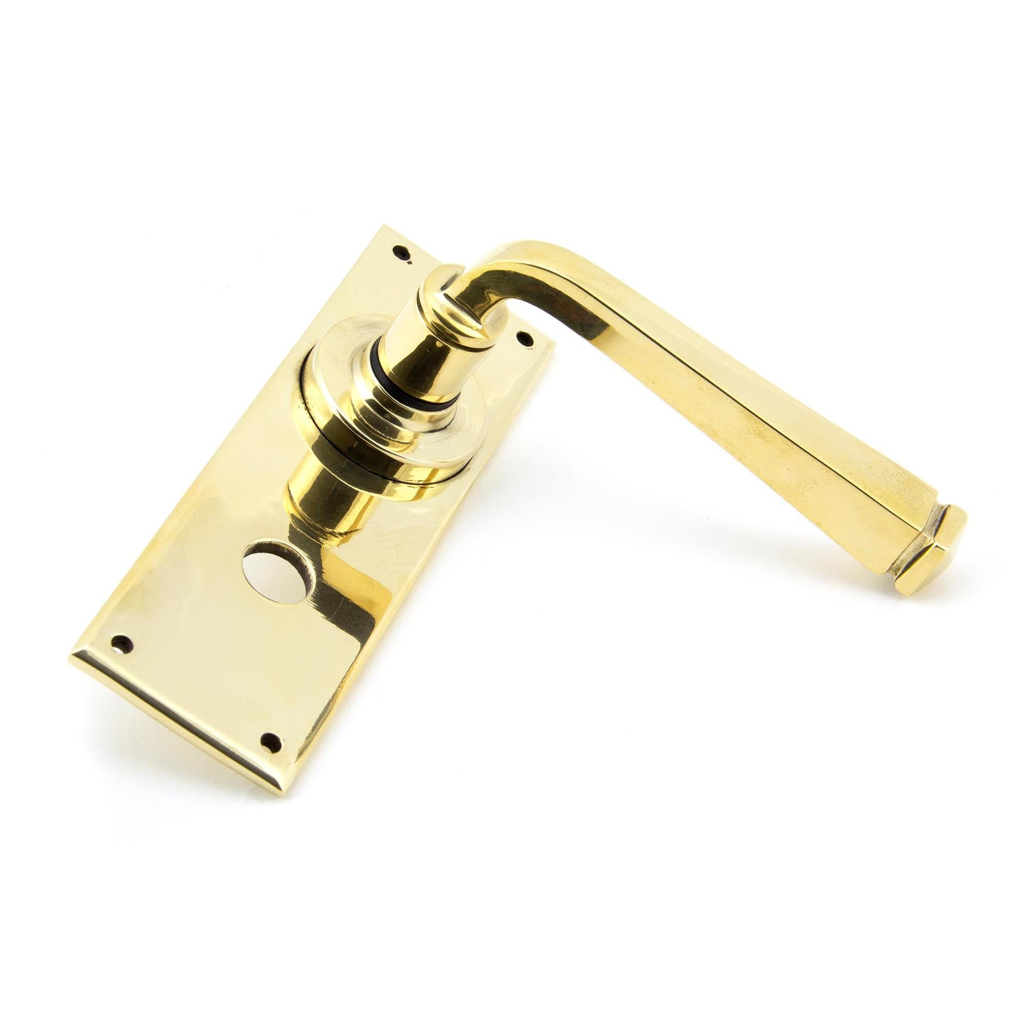 Aged Brass Avon Lever Bathroom Set | From The Anvil - Lever Bathroom - From The Anvil - Yester Home