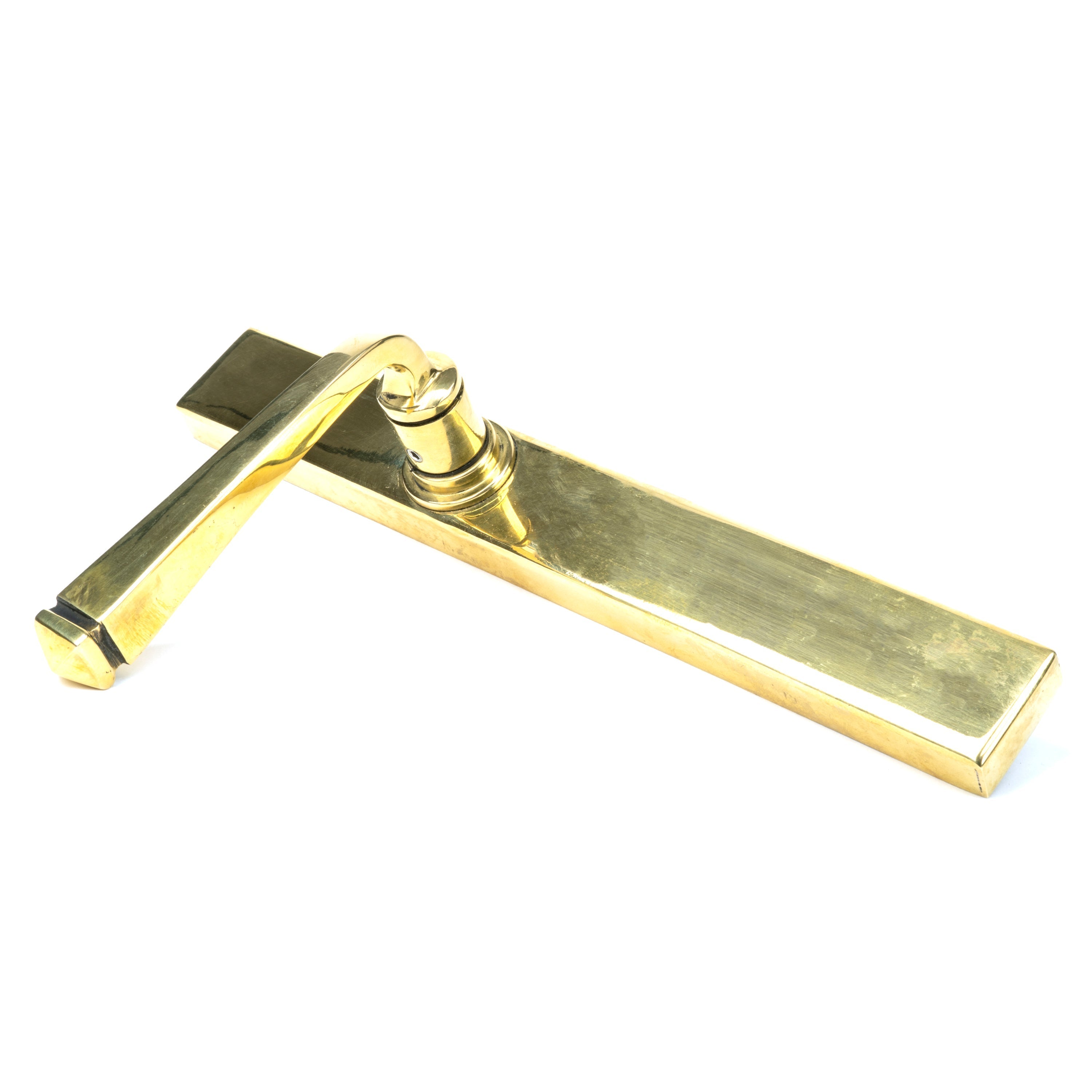 Aged Brass Avon Slimline Lever Latch Set | From The Anvil-Espagnolette-Yester Home