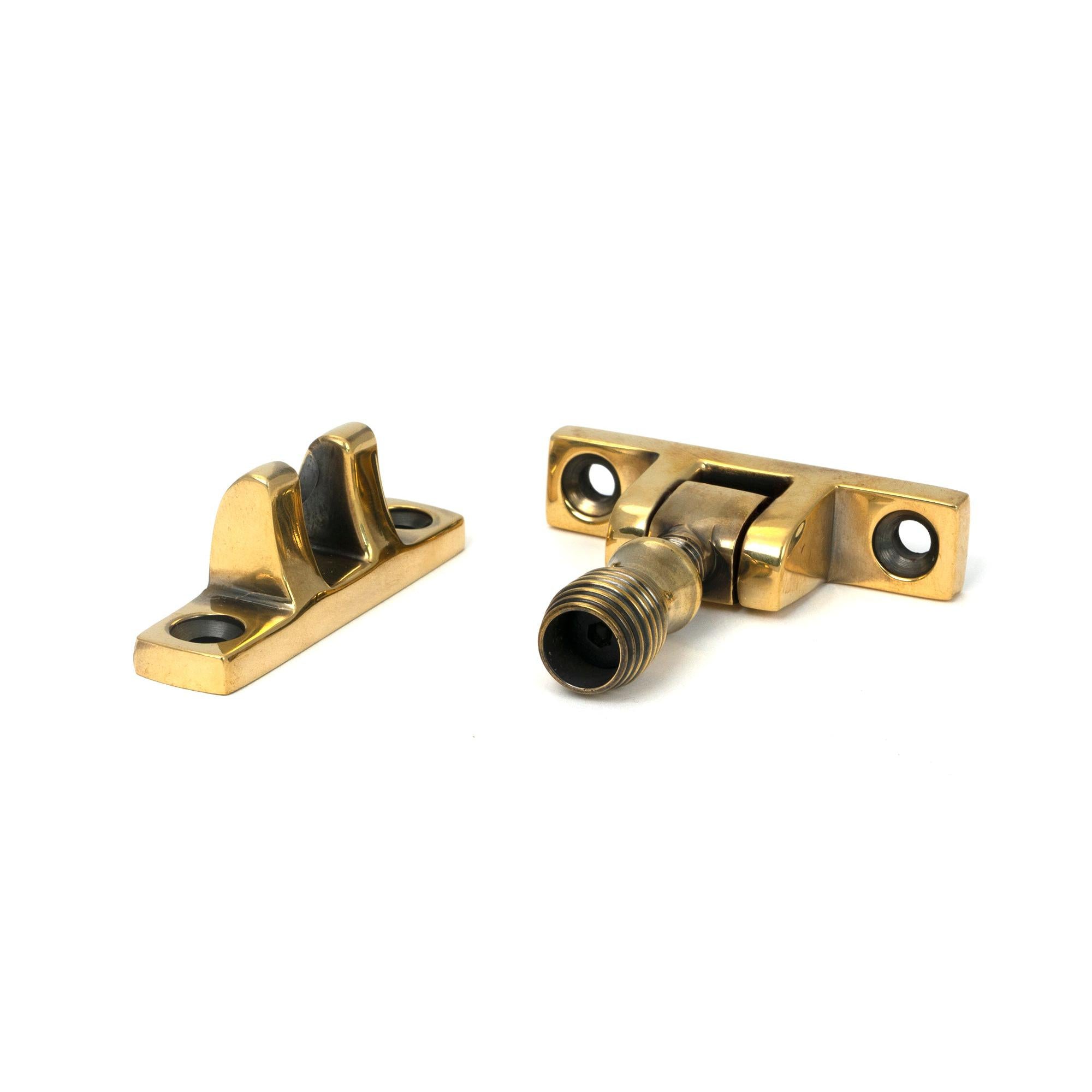 Aged Brass Beehive Brighton Fastener - Narrow (Square) | From The Anvil - Brighton Fasteners - From The Anvil - Yester Home