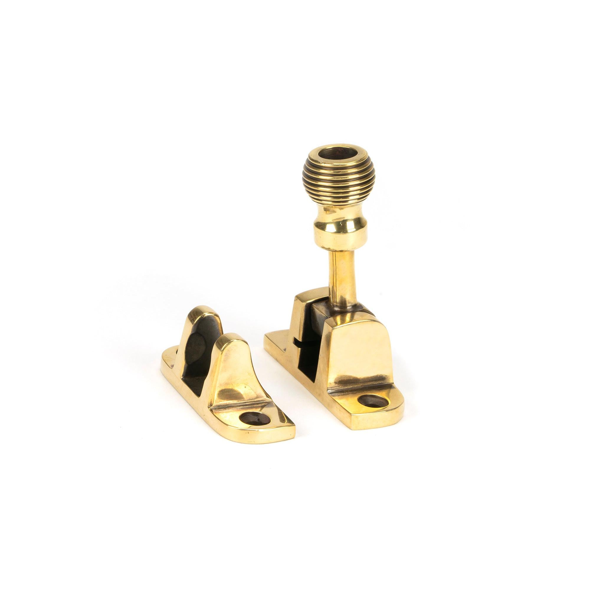 Aged Brass Beehive Brighton Fastener (Radiused) | From The Anvil - Fasteners - From The Anvil - Yester Home