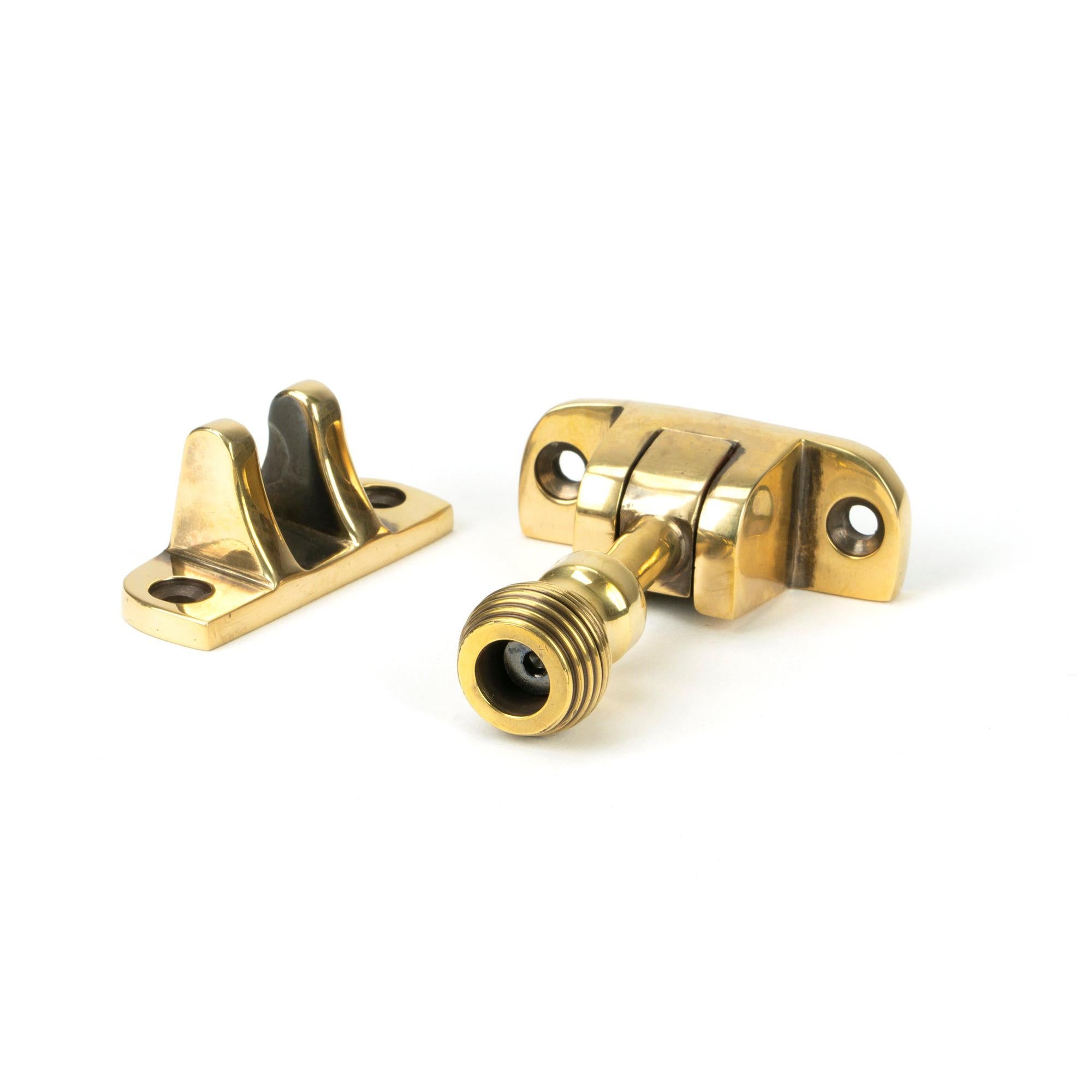 Aged Brass Beehive Brighton Fastener (Radiused) | From The Anvil - Fasteners - From The Anvil - Yester Home