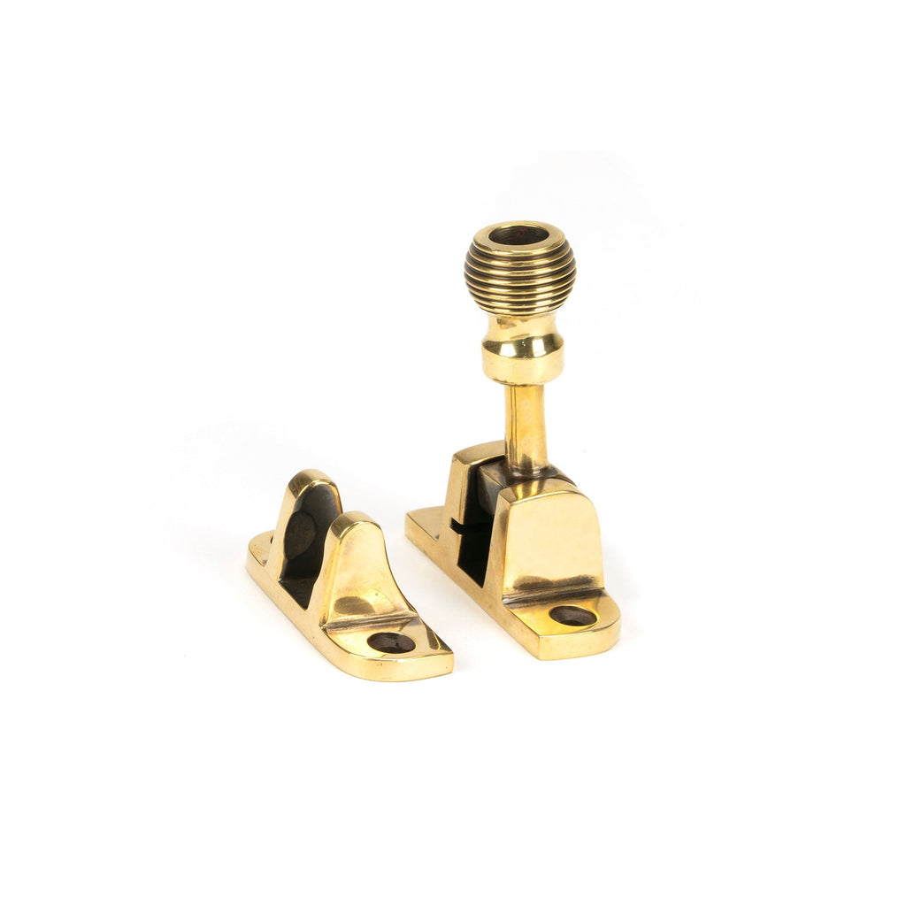 Aged Brass Beehive Brighton Fastener (Radiused) | From The Anvil-Fasteners-Yester Home