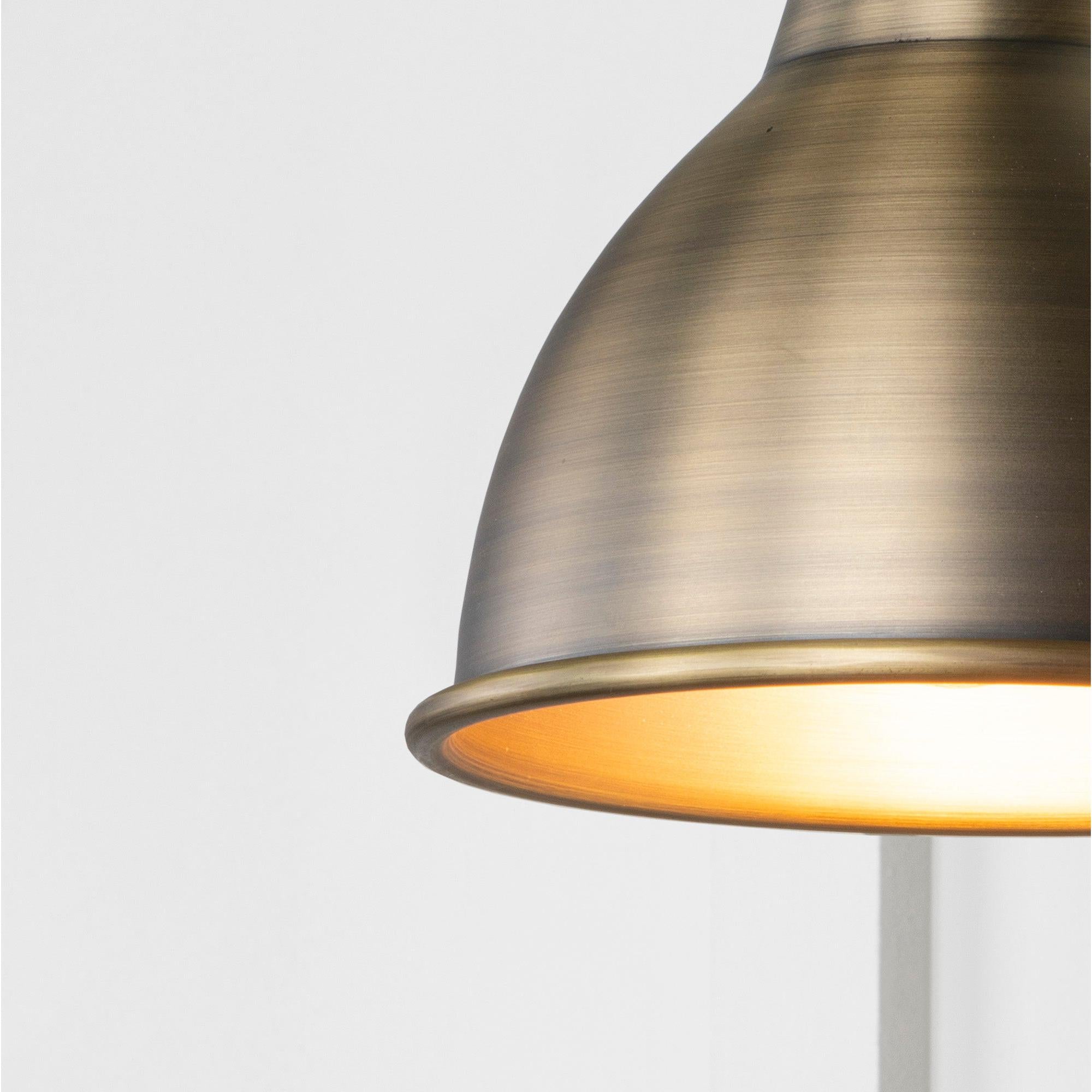Aged Brass Brindley Wall Light | From The Anvil - Wall Lights - From The Anvil - Yester Home