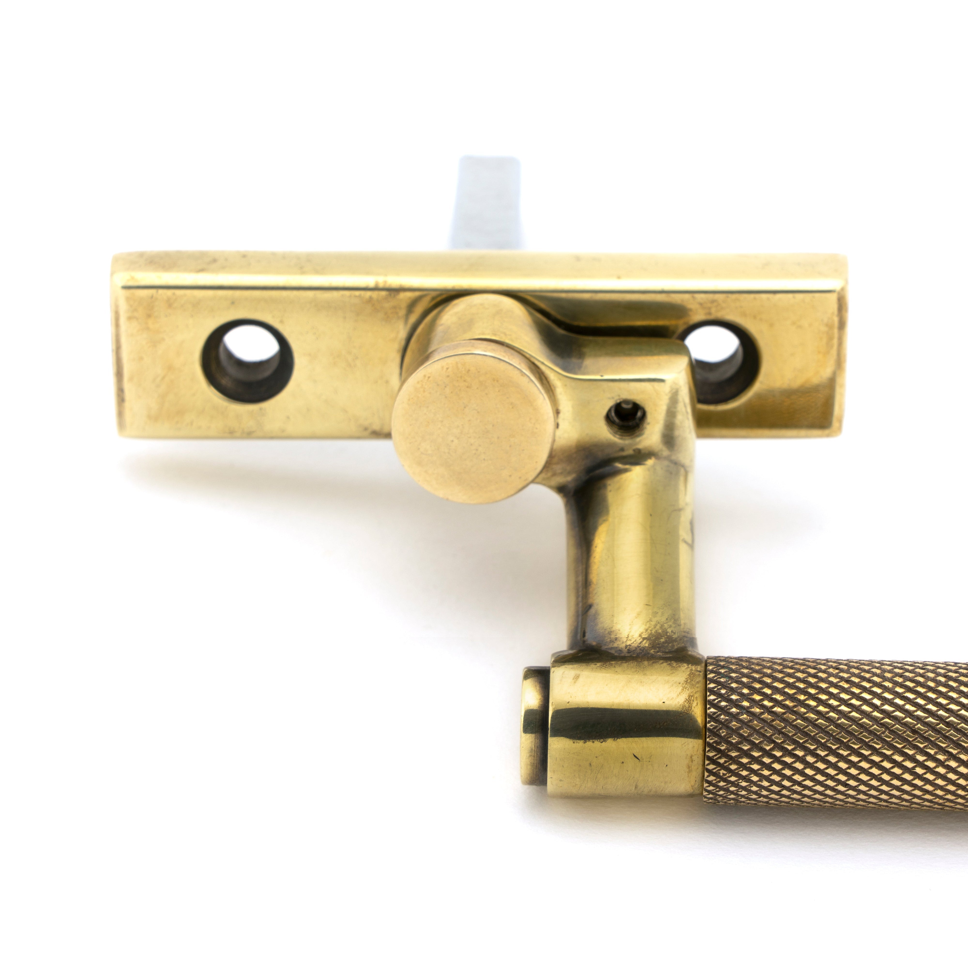 Aged Brass Brompton Espag - LH | From The Anvil-Espag. Fasteners-Yester Home