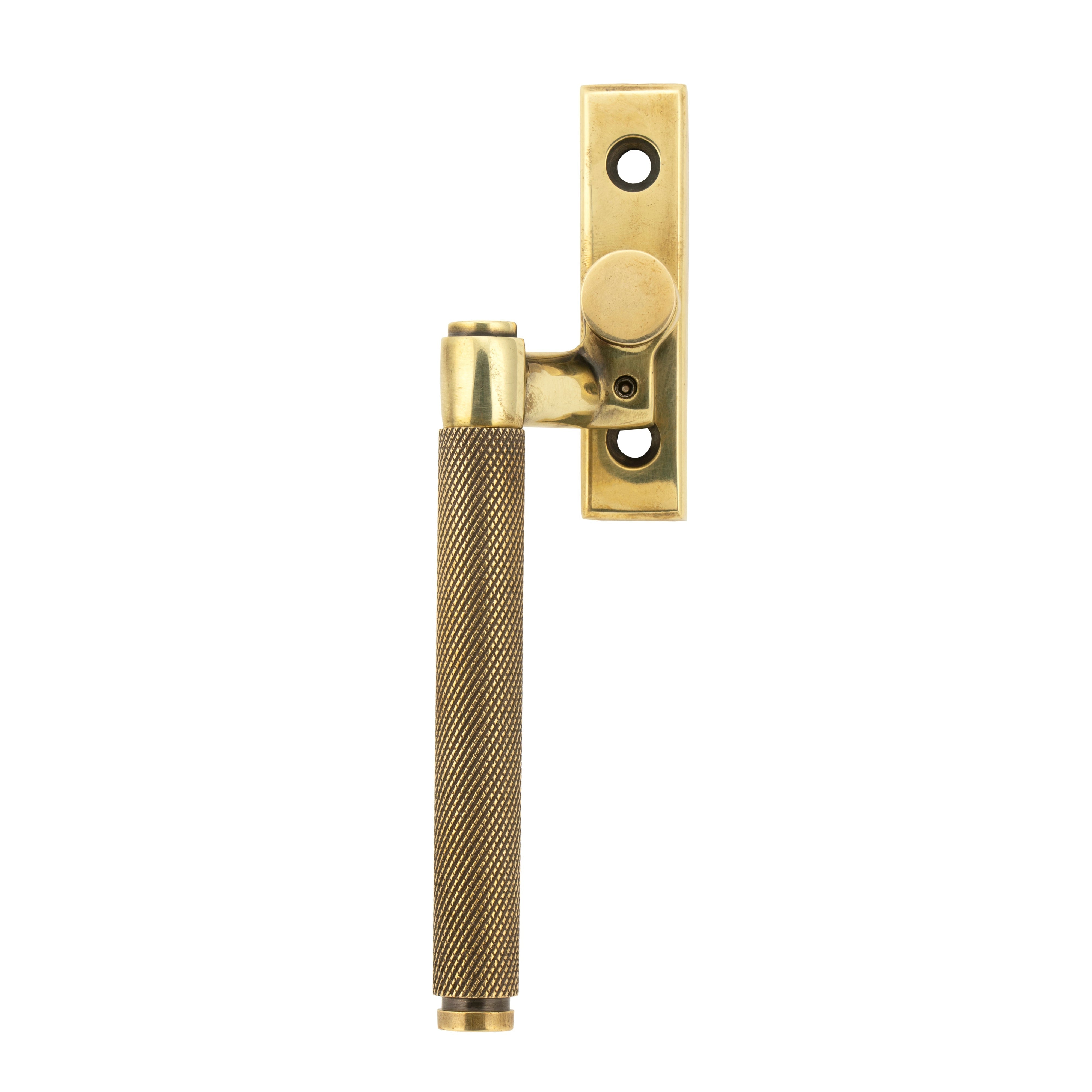 Aged Brass Brompton Espag - LH | From The Anvil-Espag. Fasteners-Yester Home