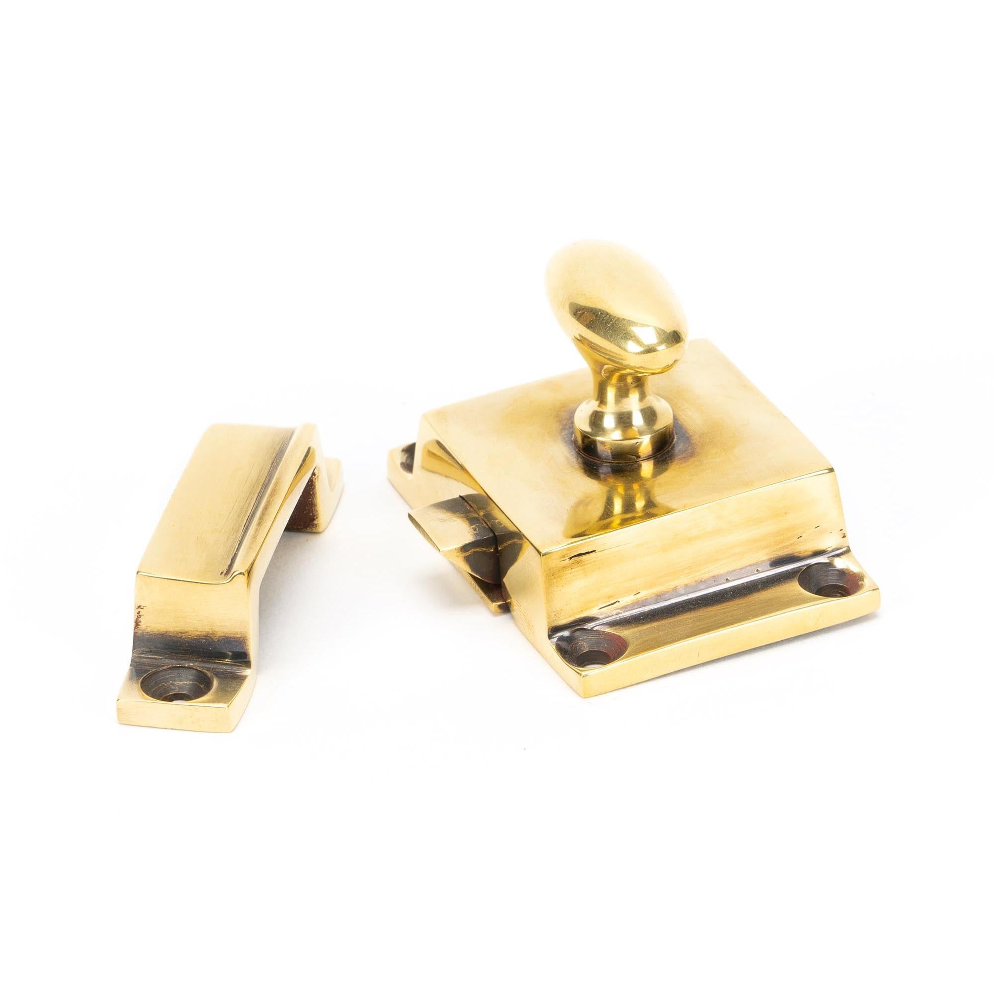 Aged Brass Cabinet Latch | From The Anvil - Cabinet Latches & Catches - From The Anvil - Yester Home