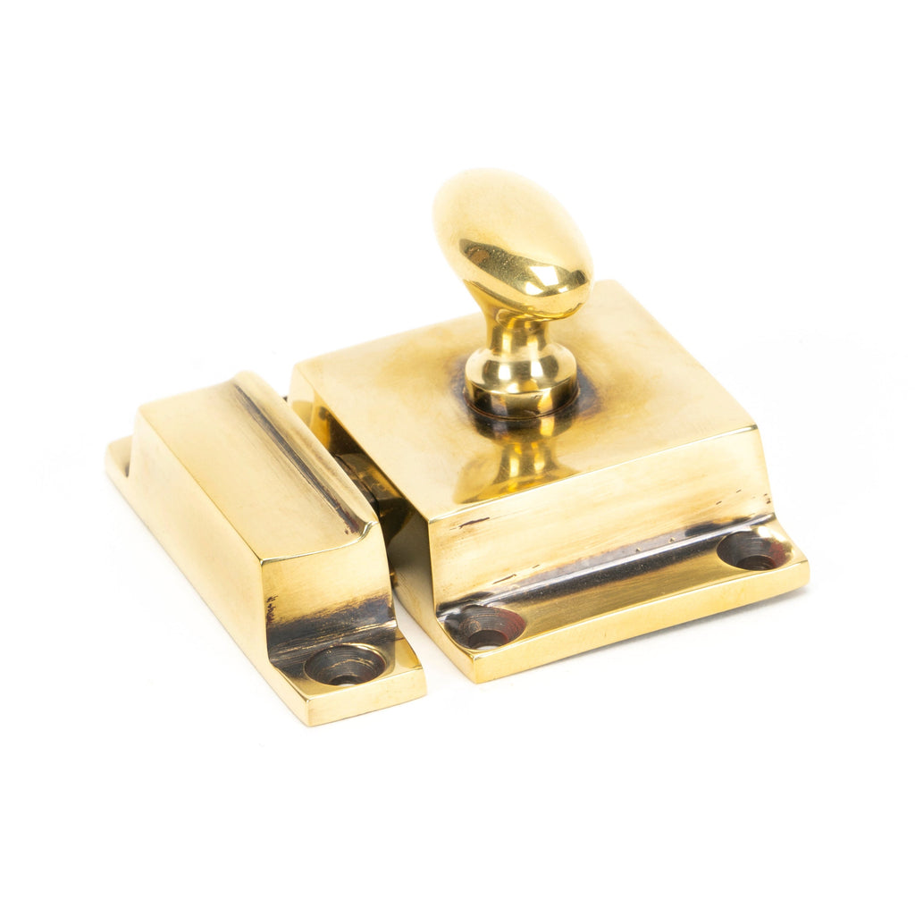 Aged Brass Cabinet Latch | From The Anvil-Cabinet Latches & Catches-Yester Home