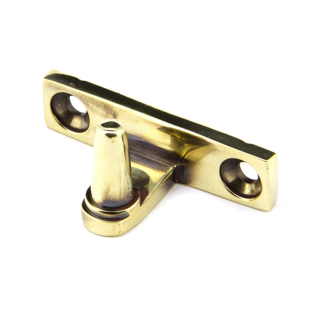 Aged Brass Cranked Stay Pin | From The Anvil-Stay Pins-Yester Home