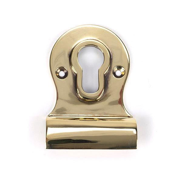 Aged Brass Euro Door Pull | From The Anvil-Euro Pulls-Yester Home