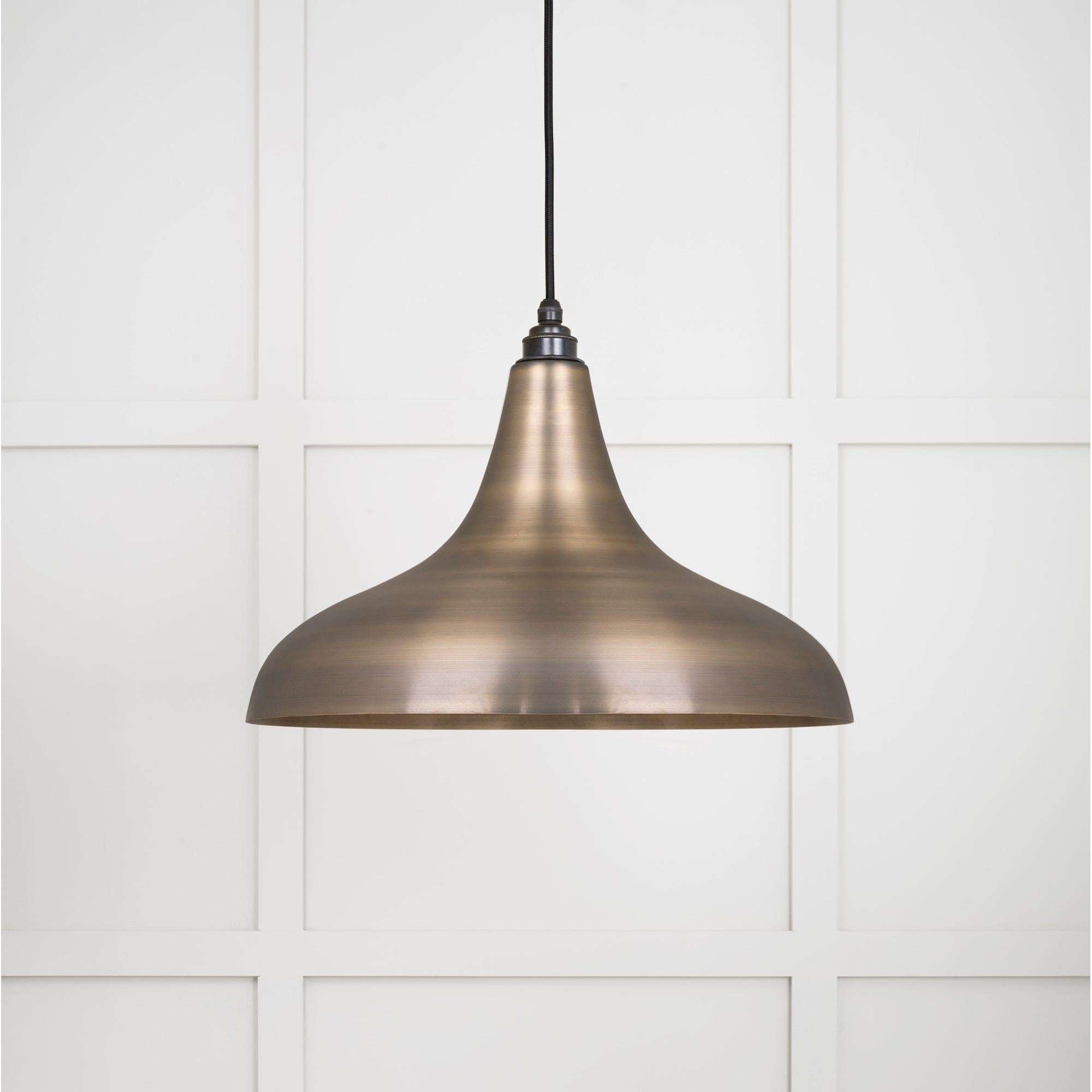 Aged Brass Frankley Pendant | From The Anvil - Ceiling Lights - From The Anvil - Yester Home
