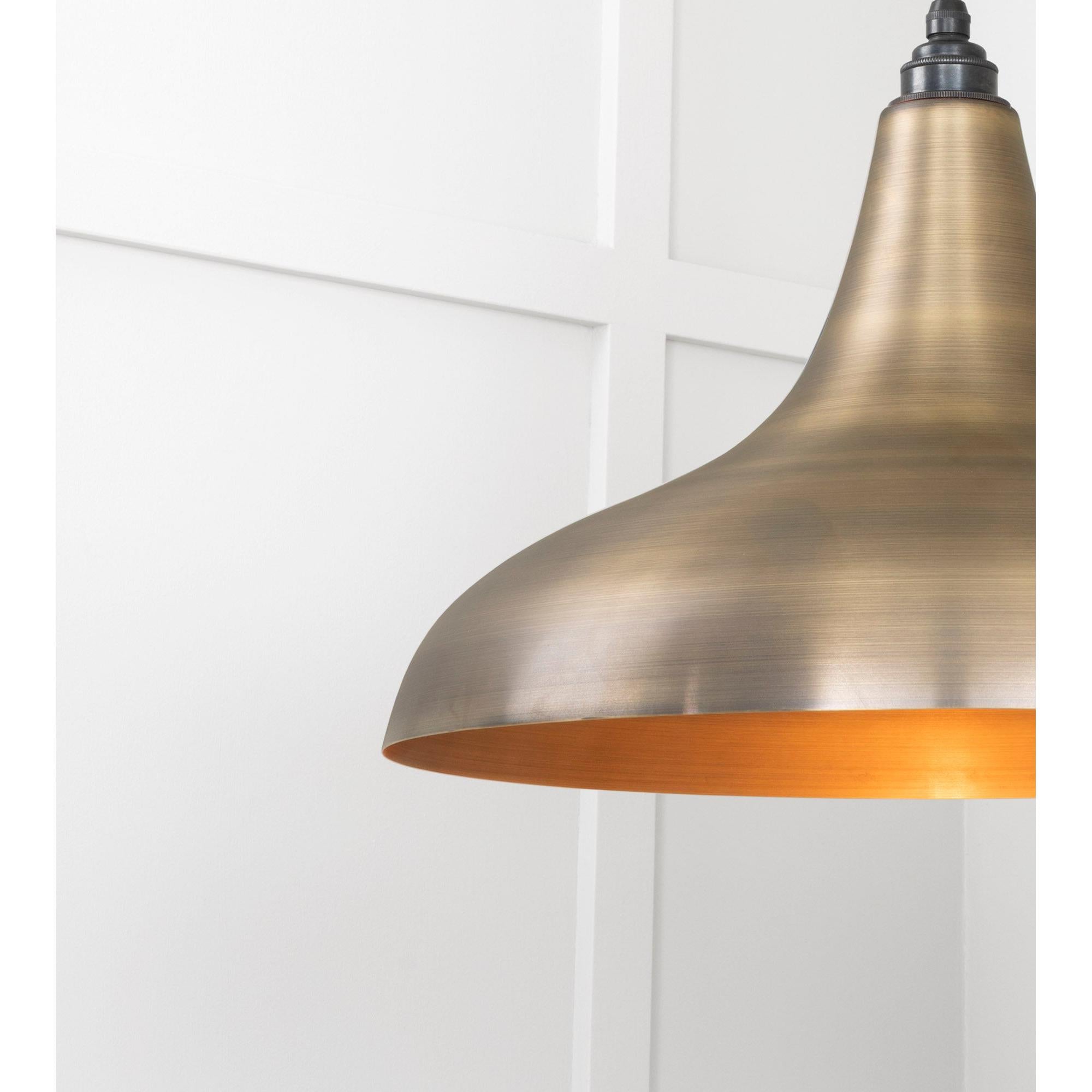 Aged Brass Frankley Pendant | From The Anvil - Ceiling Lights - From The Anvil - Yester Home