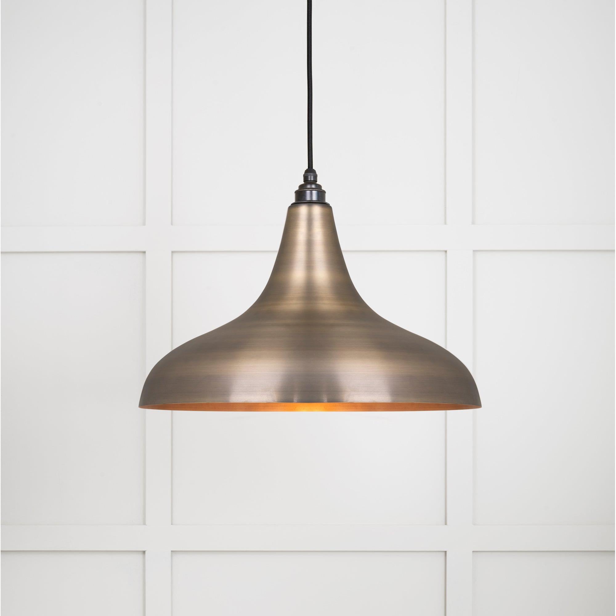 Aged Brass Frankley Pendant | From The Anvil - Ceiling Lights - From The Anvil - Yester Home