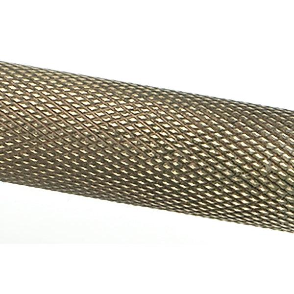 Aged Brass Full Brompton Pull Handle - Small | From The Anvil-Pull Handles-Yester Home