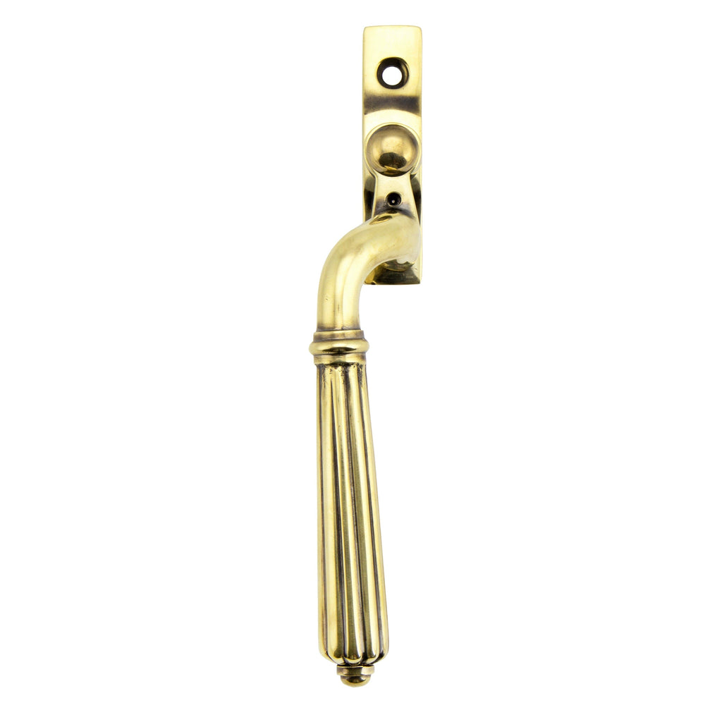 Aged Brass Hinton Espag - LH | From The Anvil-Espag. Fasteners-Yester Home