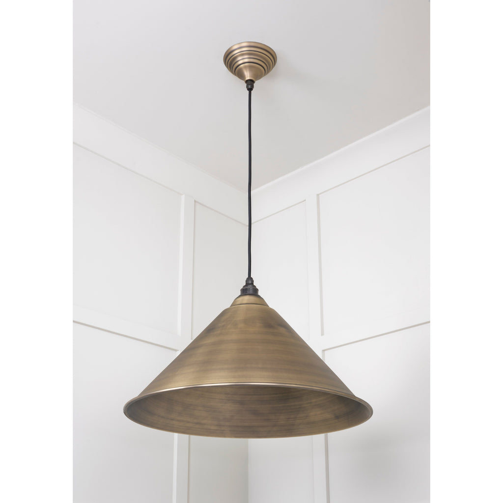 Aged Brass Hockley Pendant | From The Anvil-Hockley-Yester Home