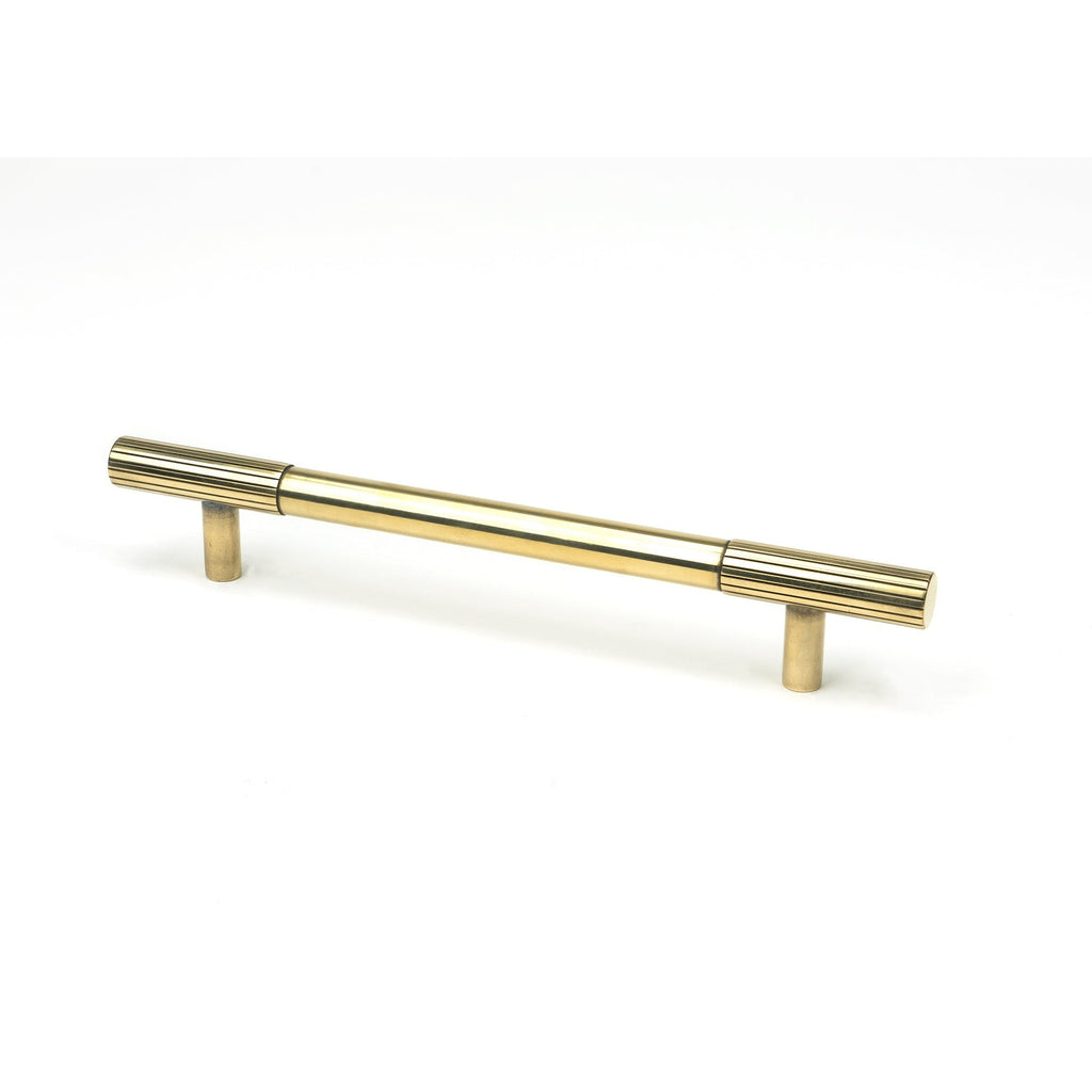 Aged Brass Judd Pull Handle - Medium | From The Anvil-Pull Handles-Yester Home