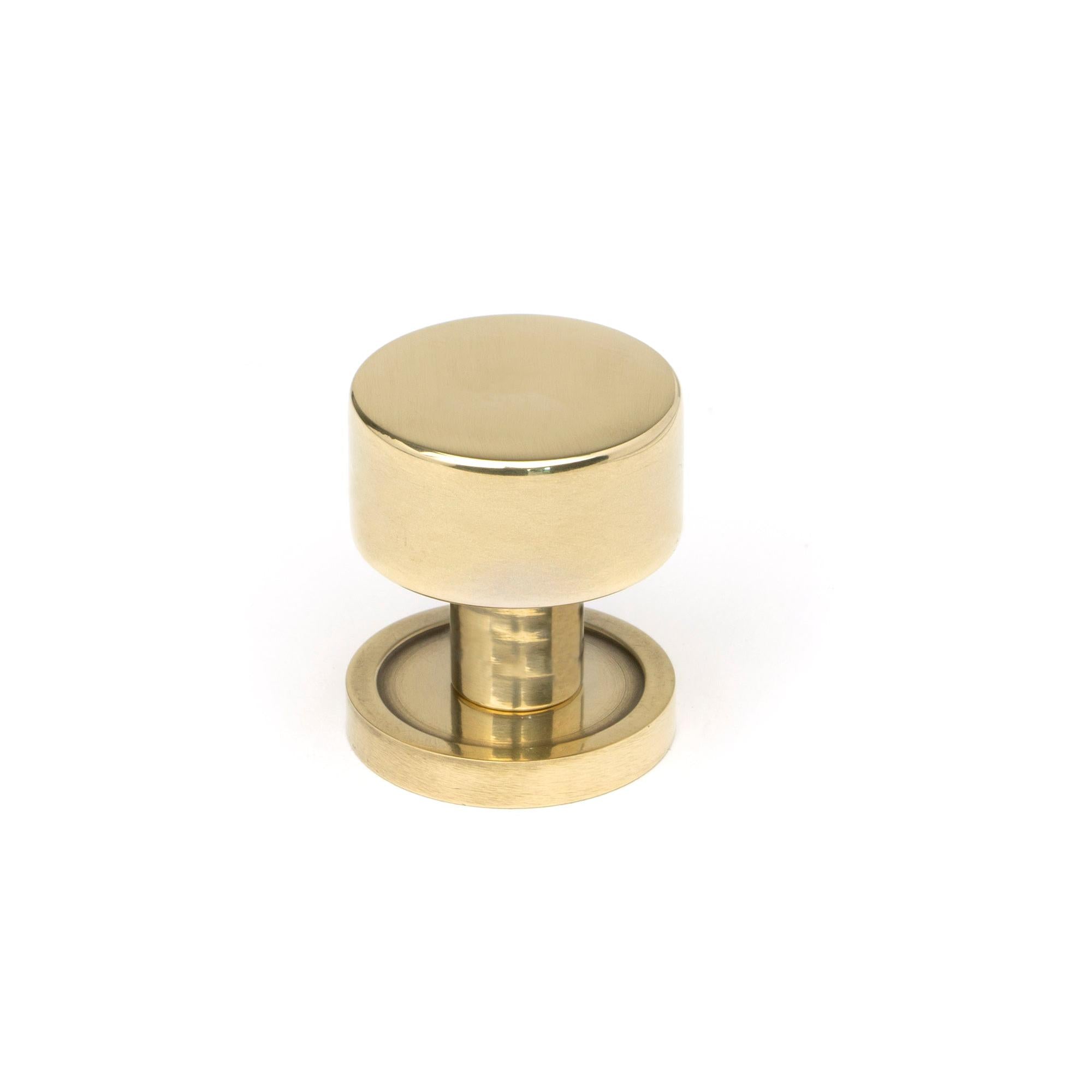 Aged Brass Kelso Cabinet Knob - 25mm (Plain) | From The Anvil - Cabinet Knobs - From The Anvil - Yester Home