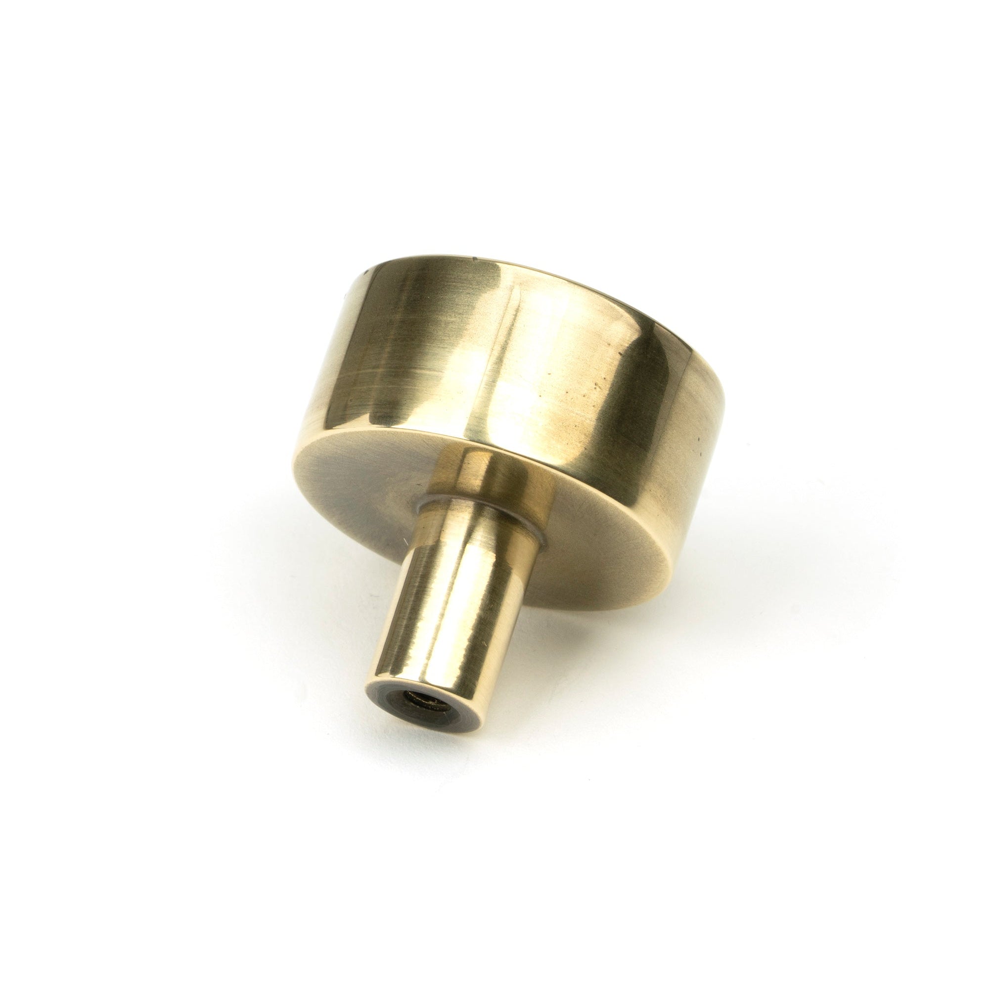 Aged Brass Kelso Cabinet Knob - 32mm (No rose) | From The Anvil-Cabinet Knobs-Yester Home