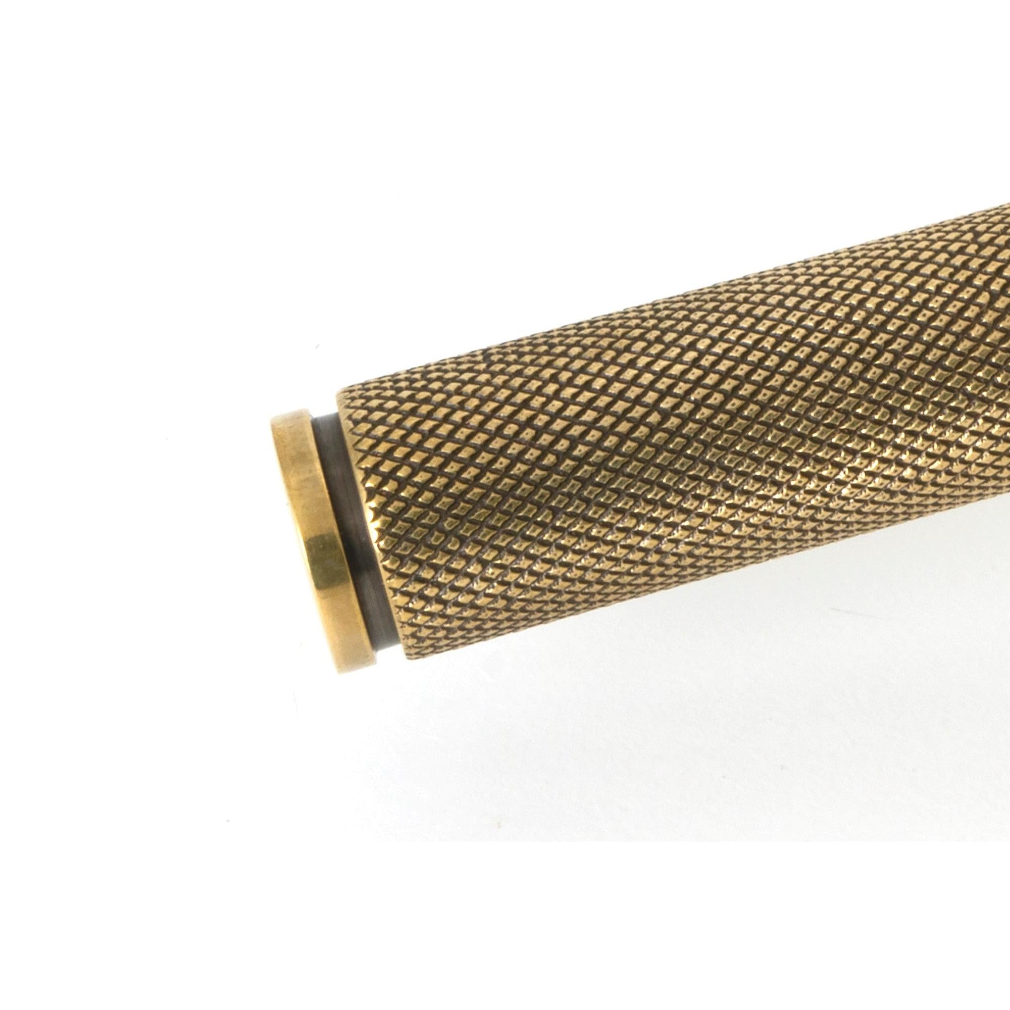 Aged Brass Locking Brompton Fastener – LH - Locking Fasteners - From The Anvil - Yester Home