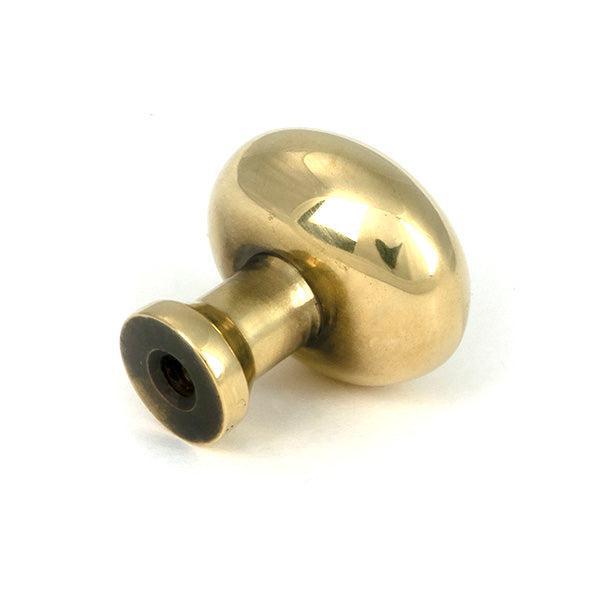 Aged Brass Moore Cabinet Knob - 25mm - Cabinet Knobs - From The Anvil - Yester Home