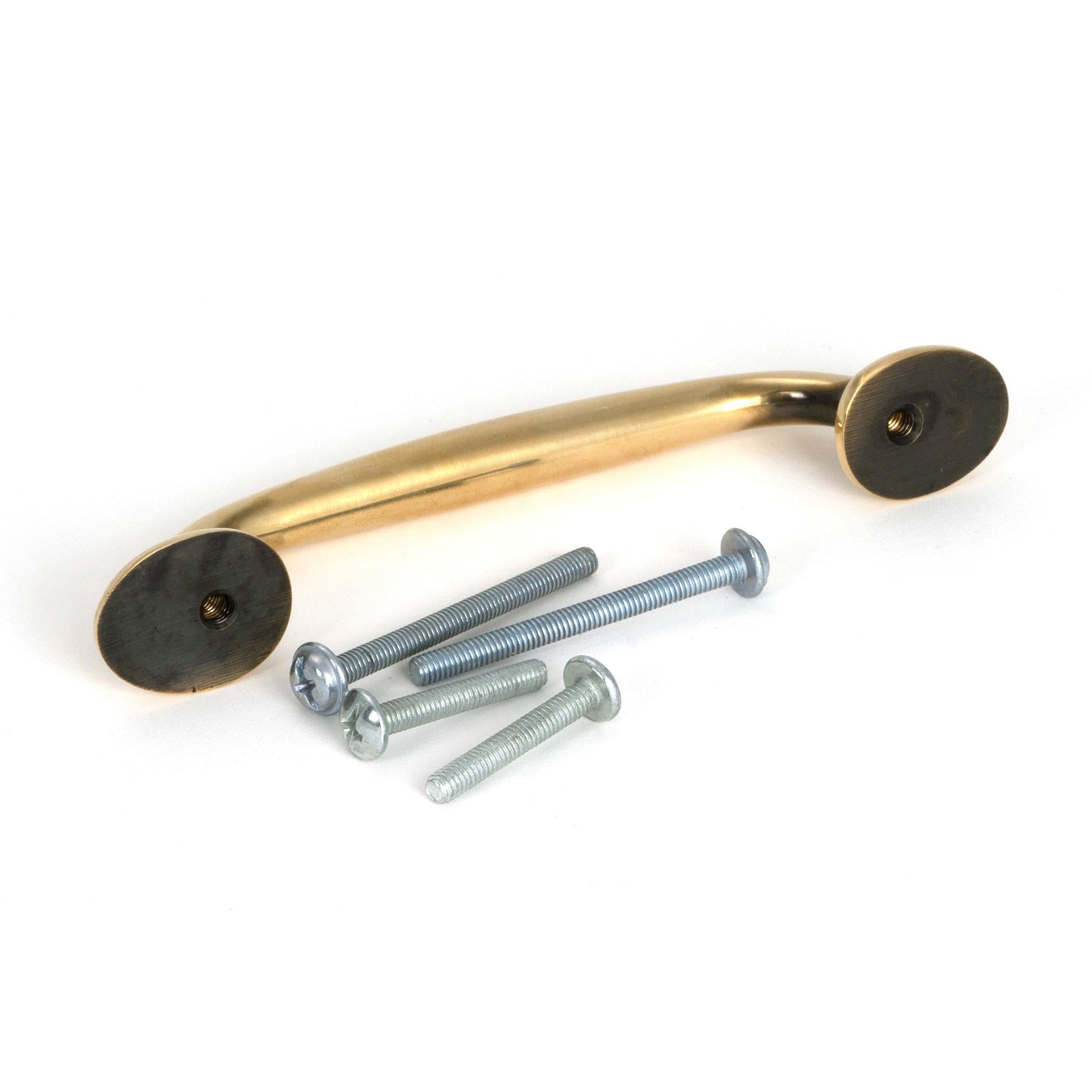 Aged Brass Moore Pull Handle - Small - Pull Handles - From The Anvil - Yester Home