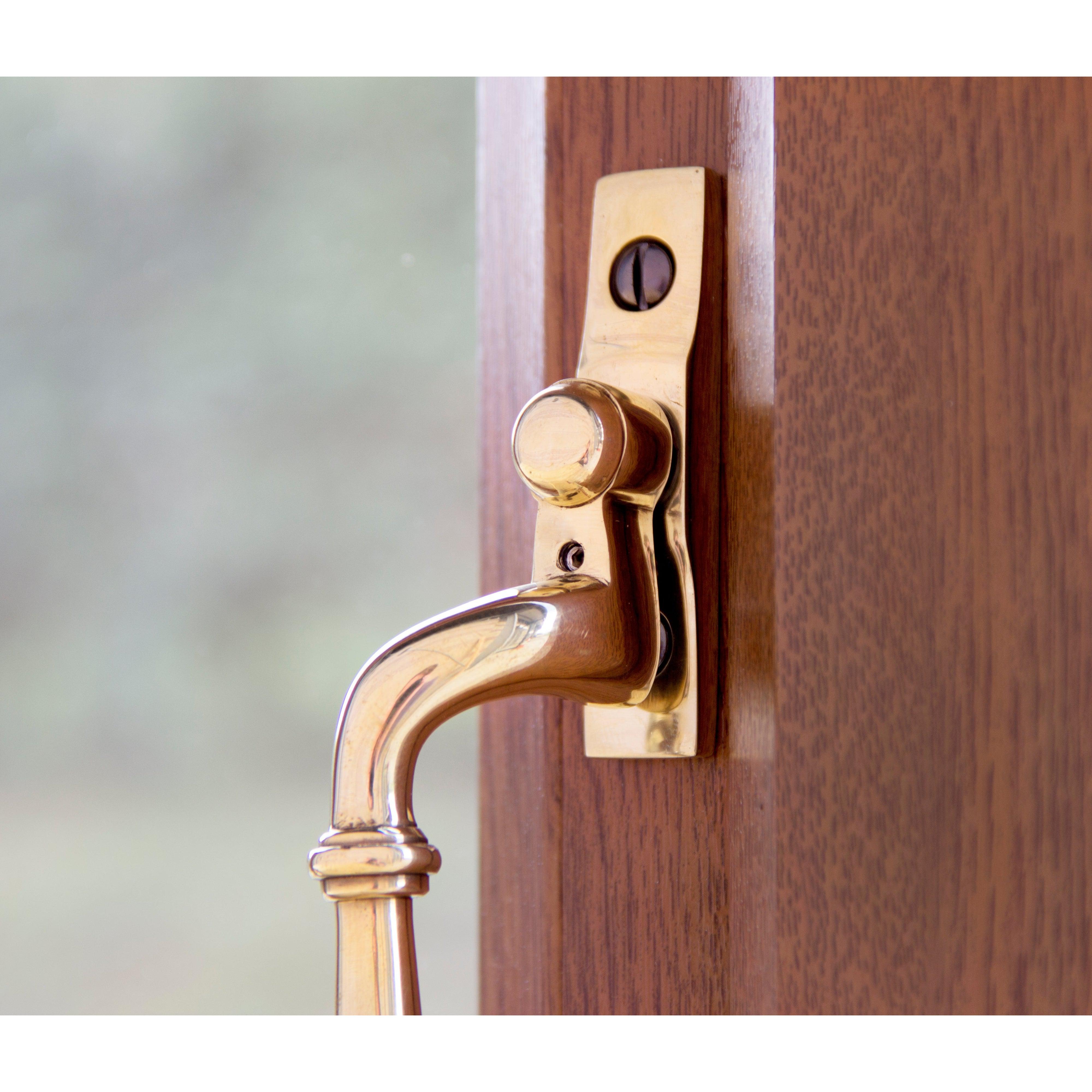 Aged Brass Newbury Espag - LH | From The Anvil-Espag. Fasteners-Yester Home