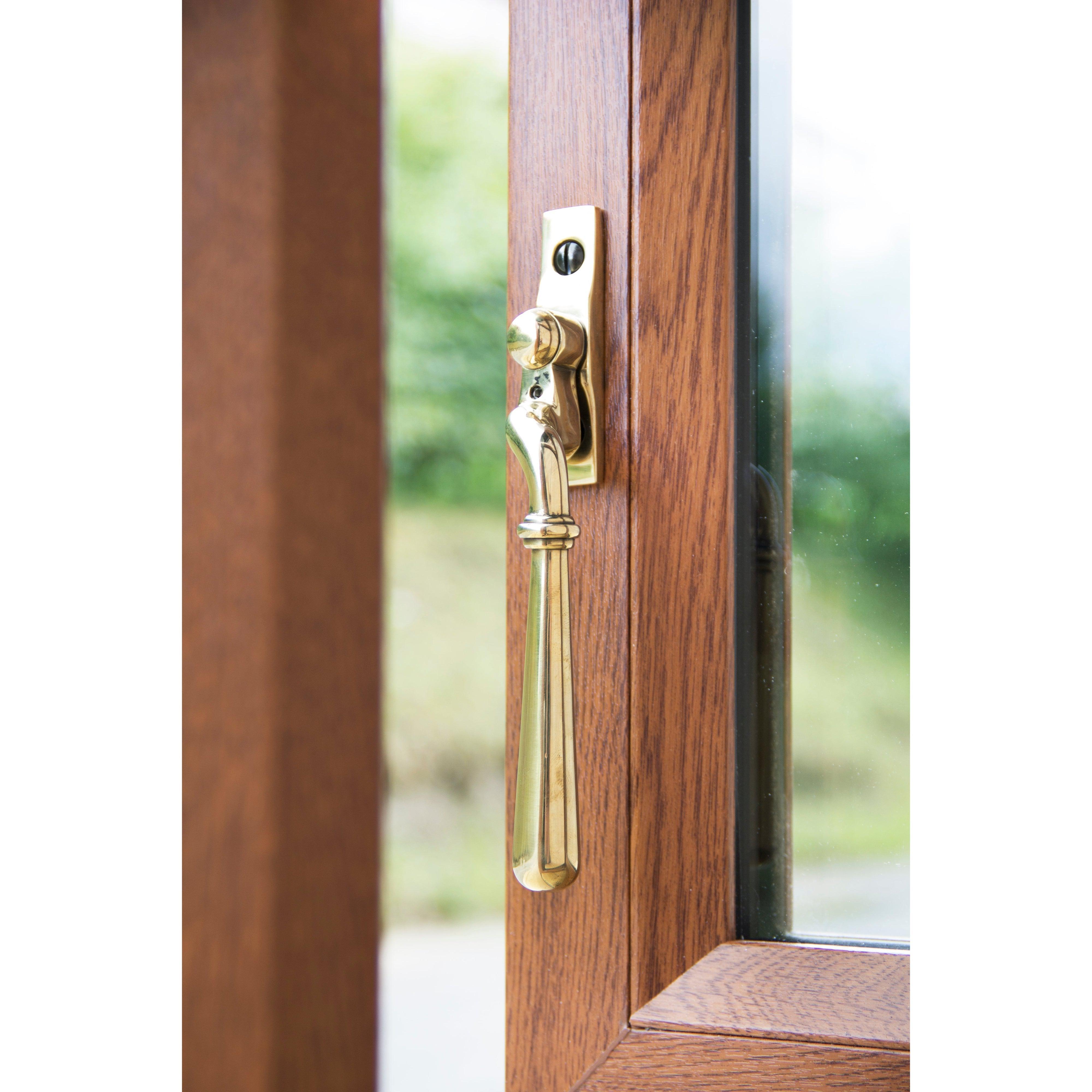 Aged Brass Newbury Espag - RH | From The Anvil-Espag. Fasteners-Yester Home