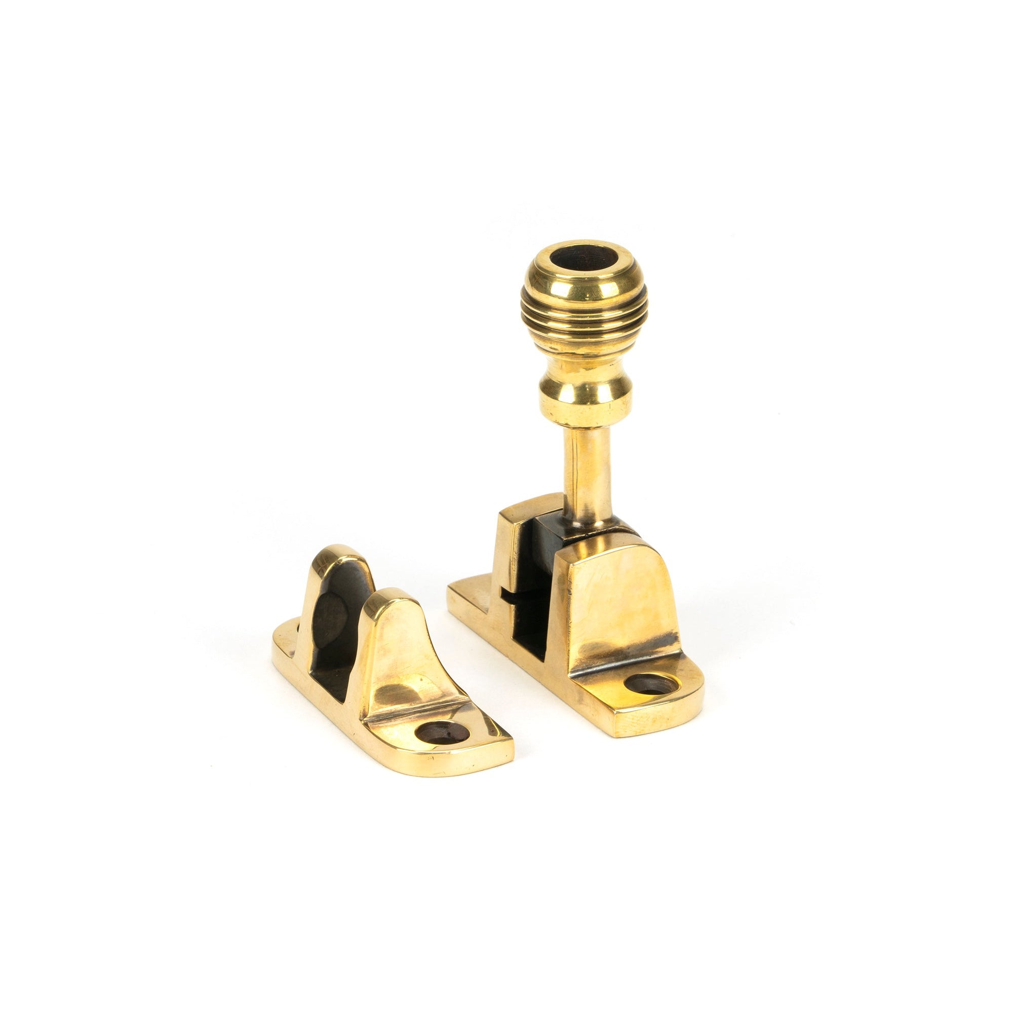 Aged Brass Prestbury Brighton Fastener (Radiused) | From The Anvil-Fasteners-Yester Home