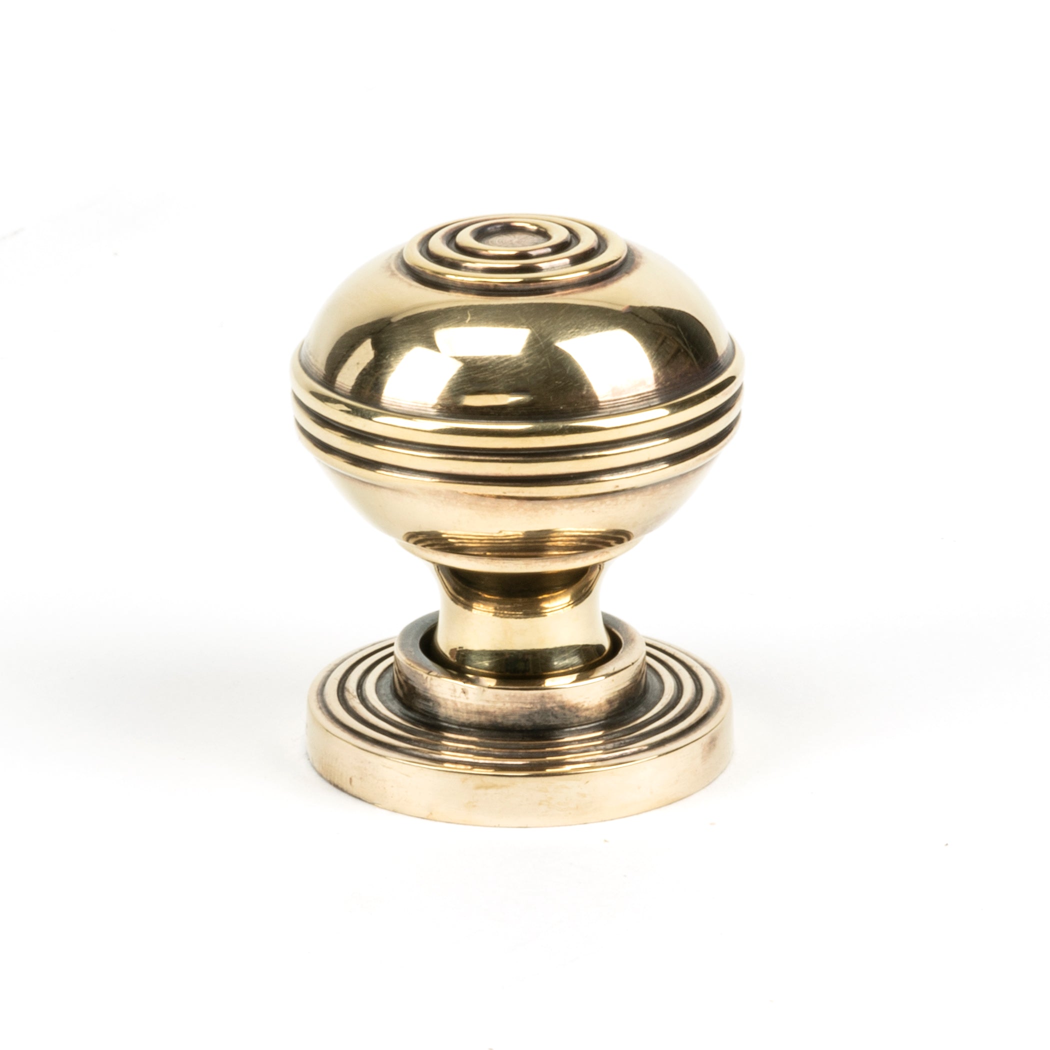 Aged Brass Prestbury Cabinet Knob 32mm | From The Anvil-Cabinet Knobs-Yester Home